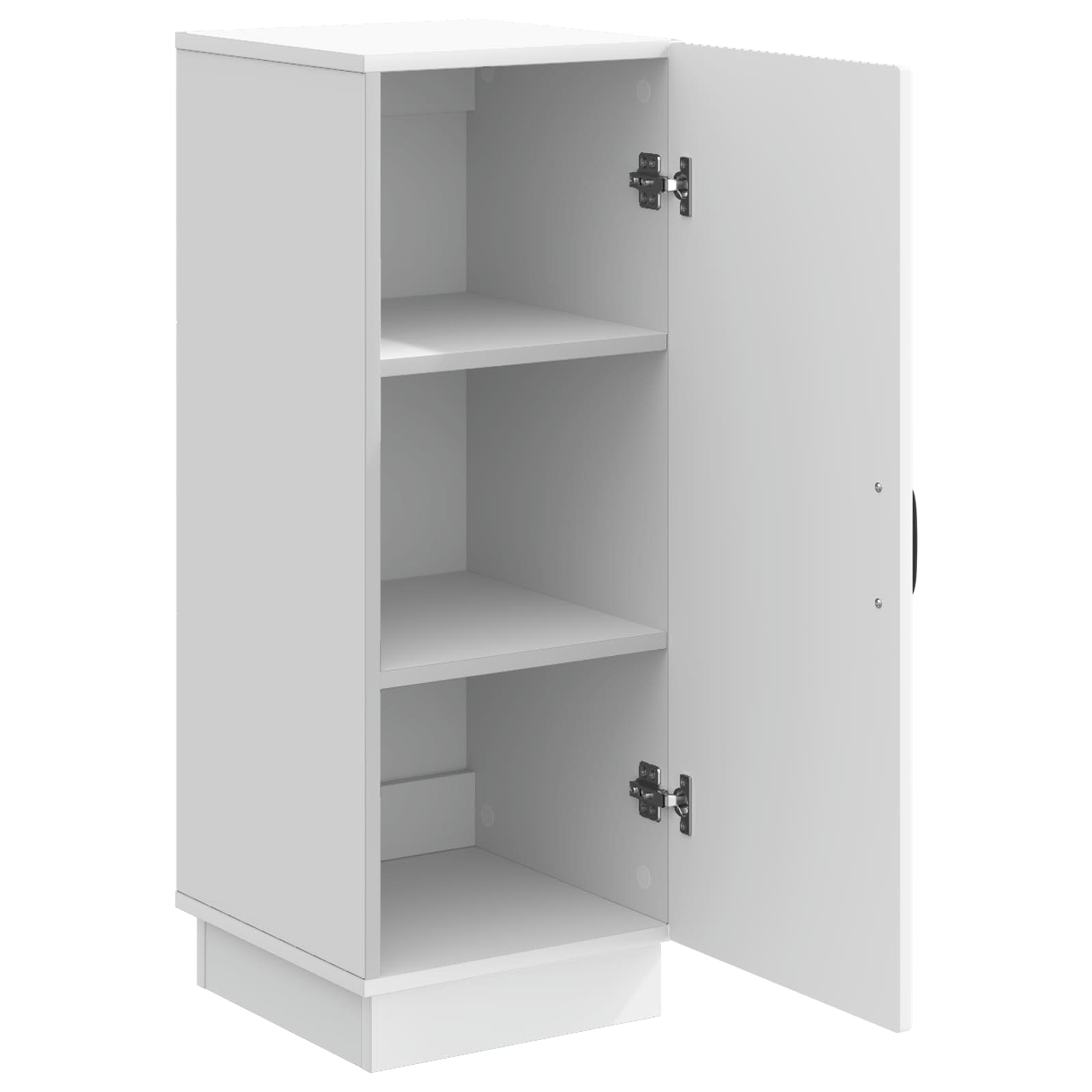 vidaXL Dressoir Zwart 33 x 34,5 x 87 cm Bewerkt hout