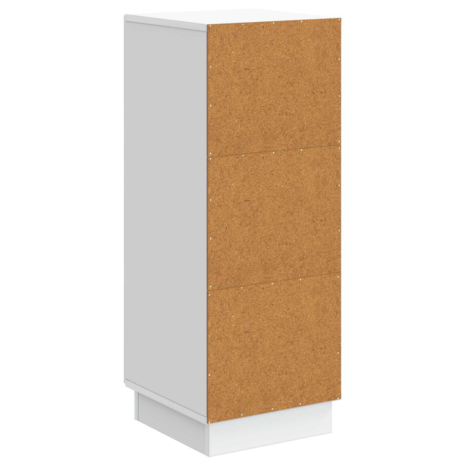 vidaXL Dressoir Zwart 33 x 34,5 x 87 cm Bewerkt hout
