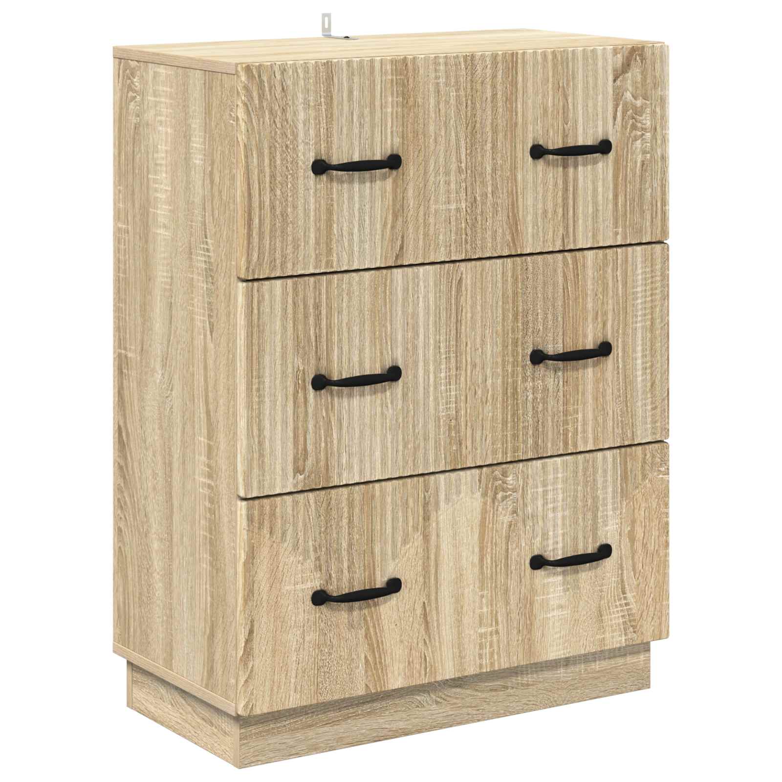 vidaXL Ladenkast Zwart 66 x 34,5 x 87 cm Bewerkt hout