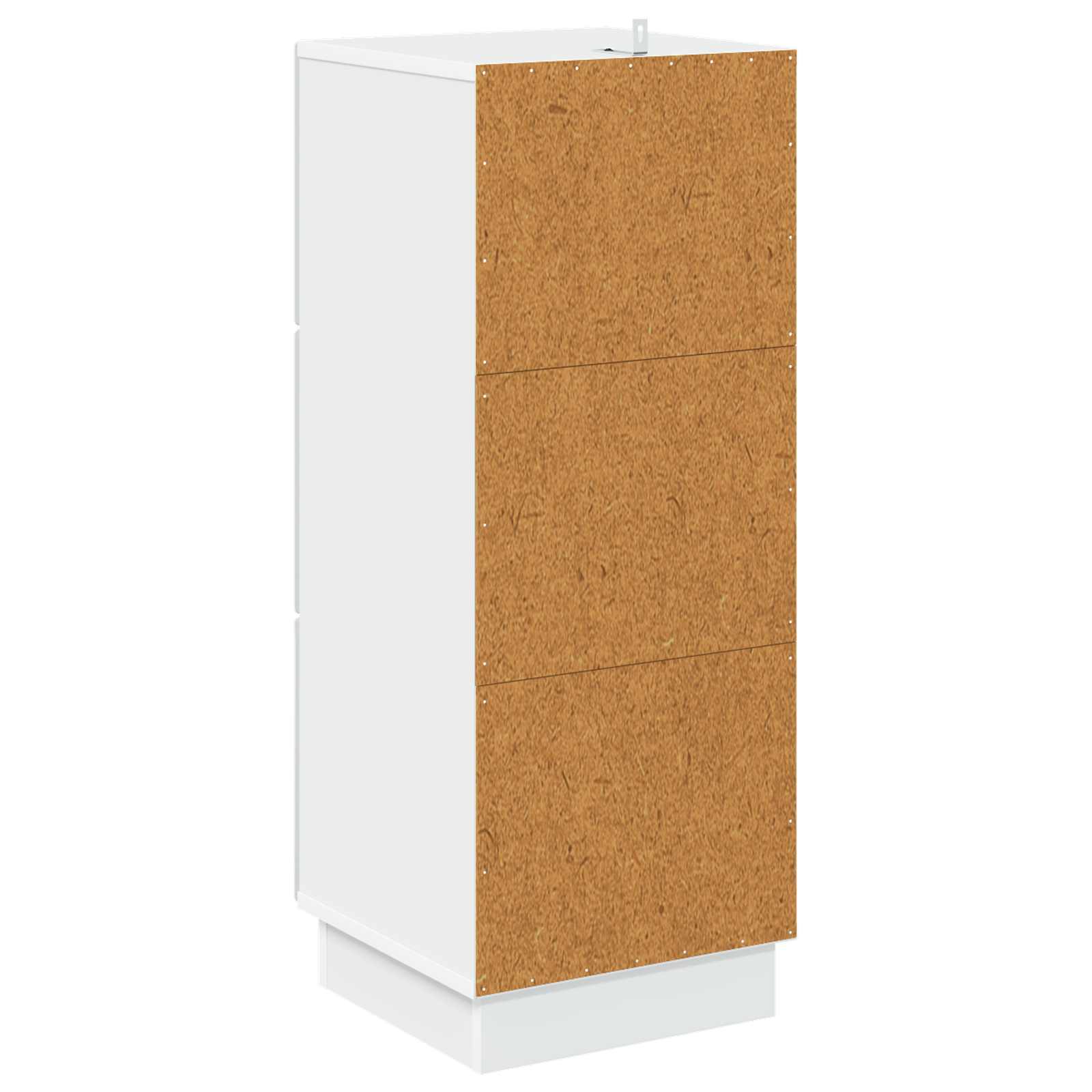 vidaXL Ladenkast Zwart 33 x 34,5 x 87 cm Bewerkt hout