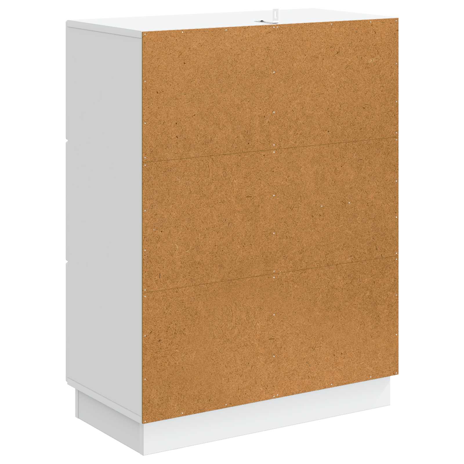 vidaXL Dressoir met lade Zwart 66 x 34,5 x 87 cm Bewerkt hout
