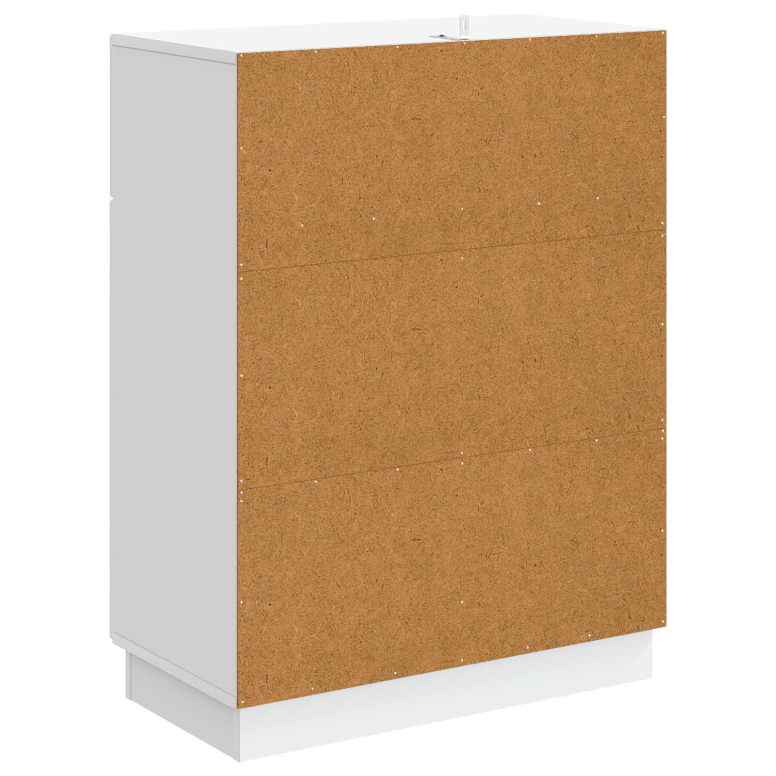 vidaXL Dressoir met lade Zwart 66 x 34,5 x 87 cm Bewerkt hout