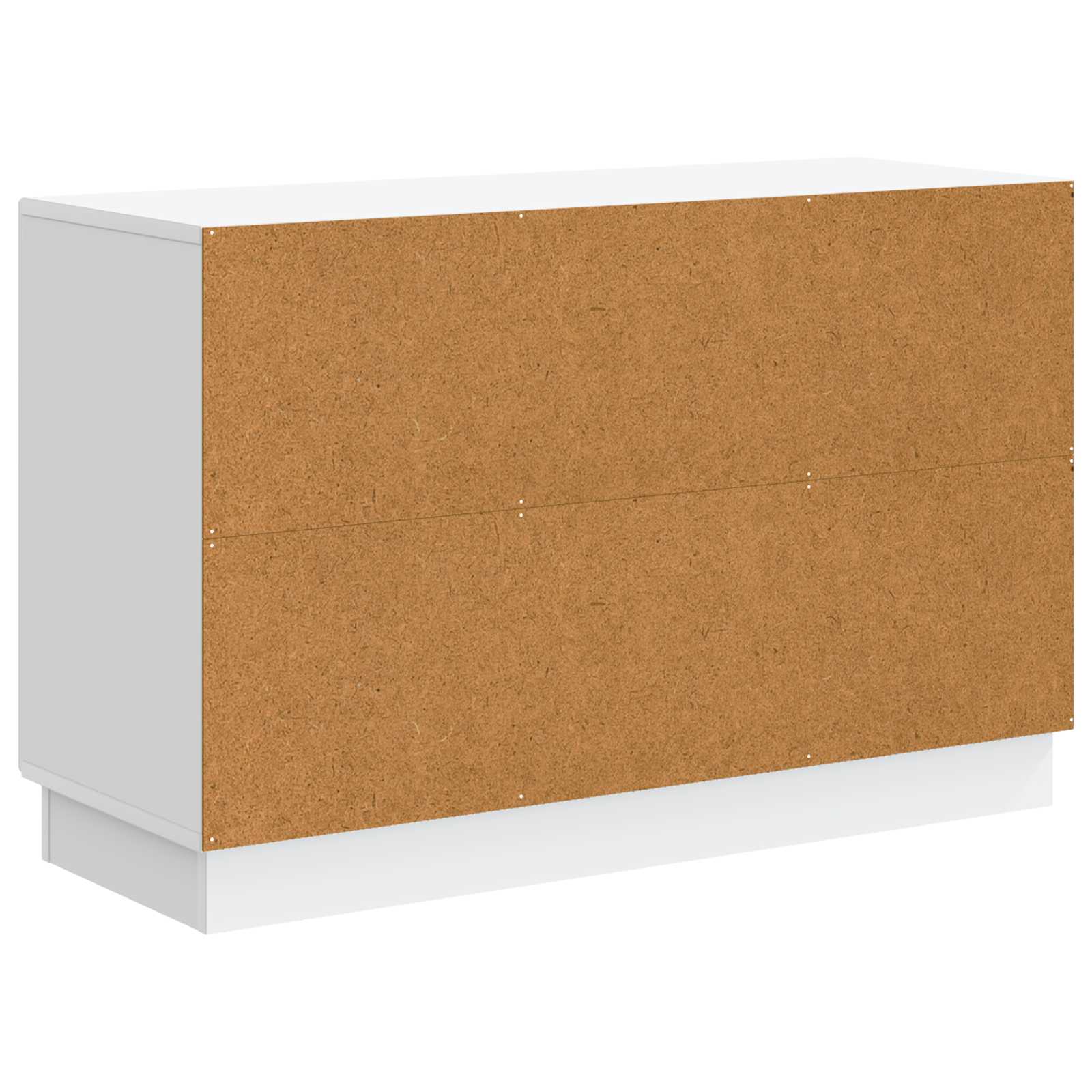 vidaXL Dressoir met lade Zwart 89 x 34,5 x 57 cm Bewerkt hout