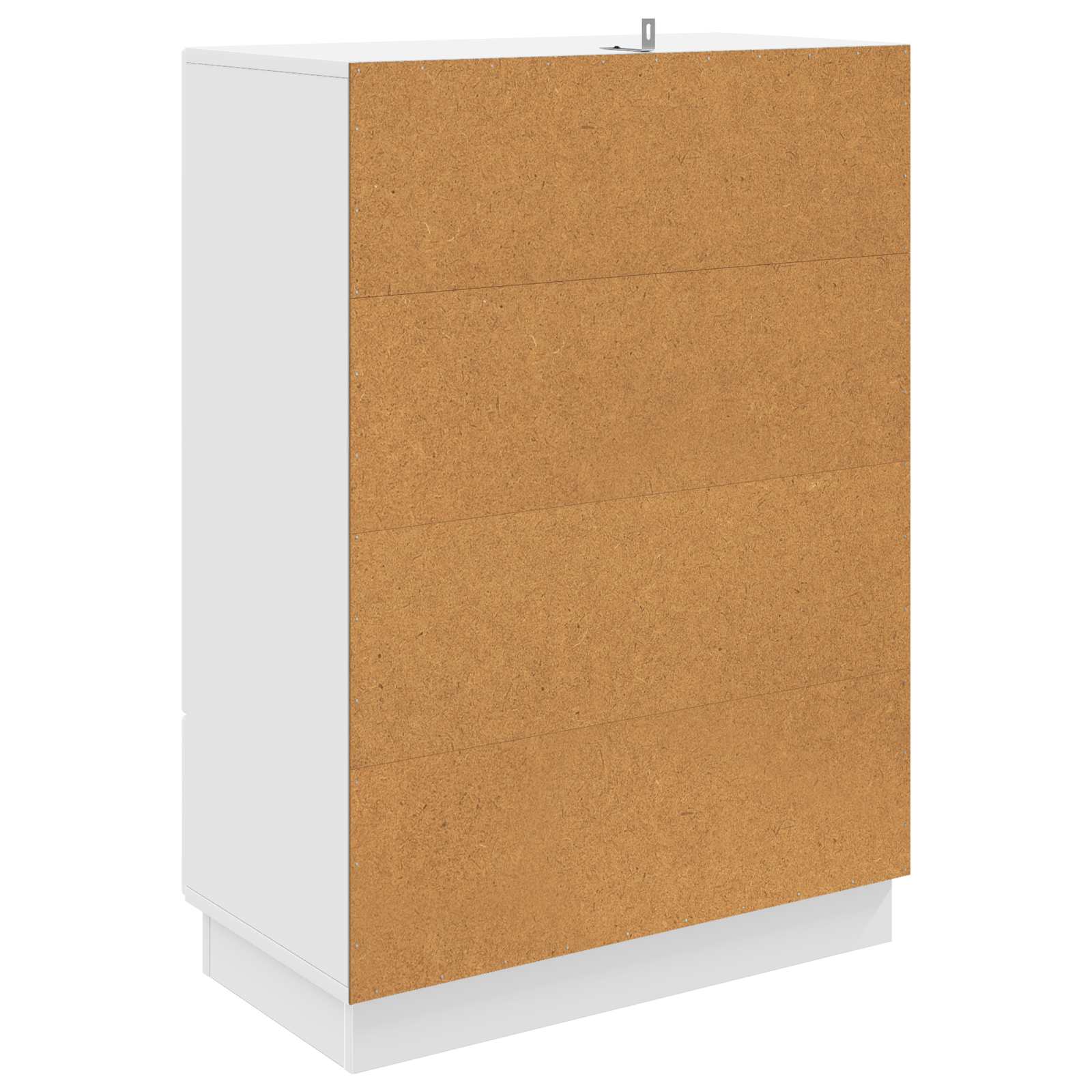 vidaXL Dressoir met lade Zwart 66 x 34,5 x 92 cm Bewerkt hout