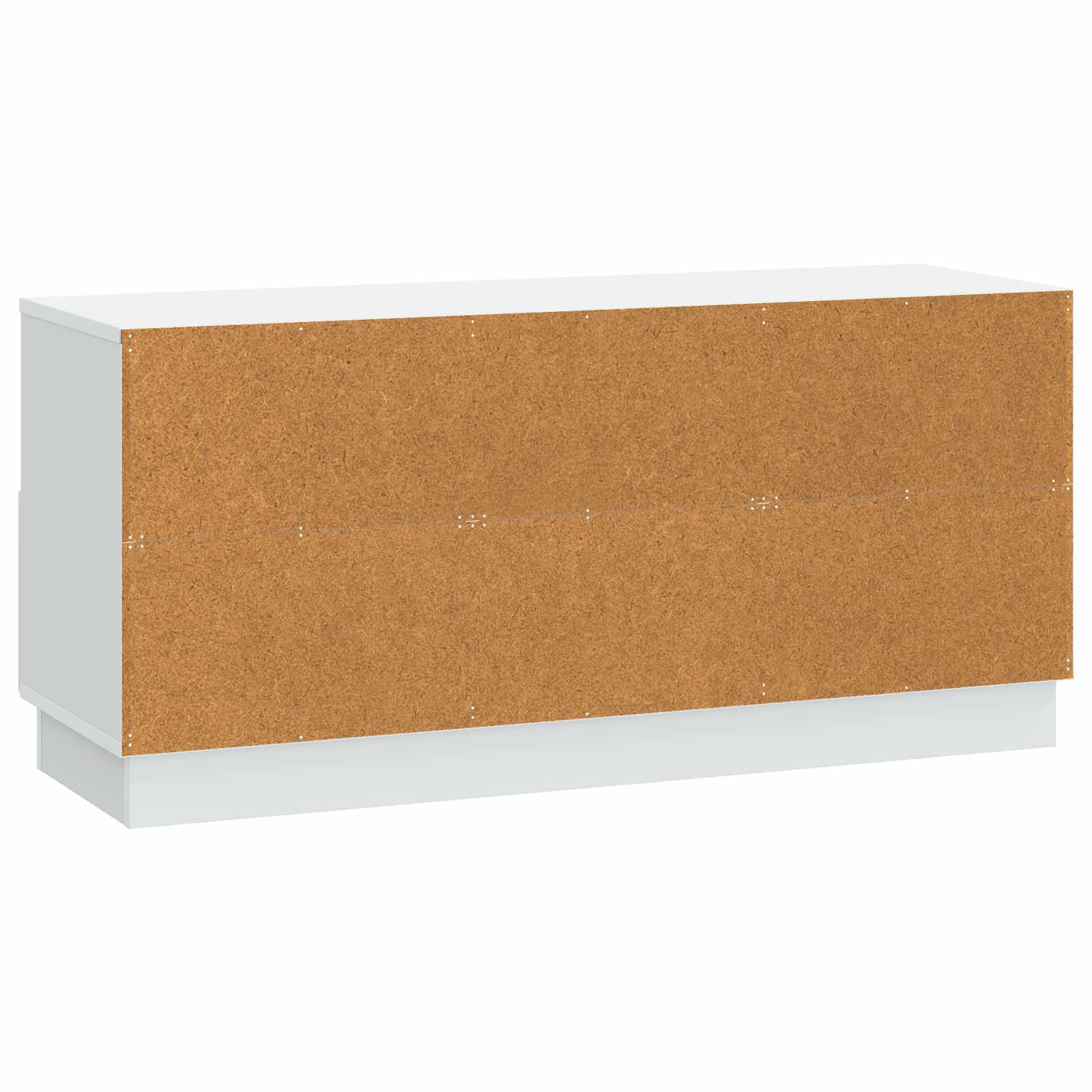 vidaXL TV-kast met lade Zwart 102 x 34,5 x 47 cm Bewerkt hout