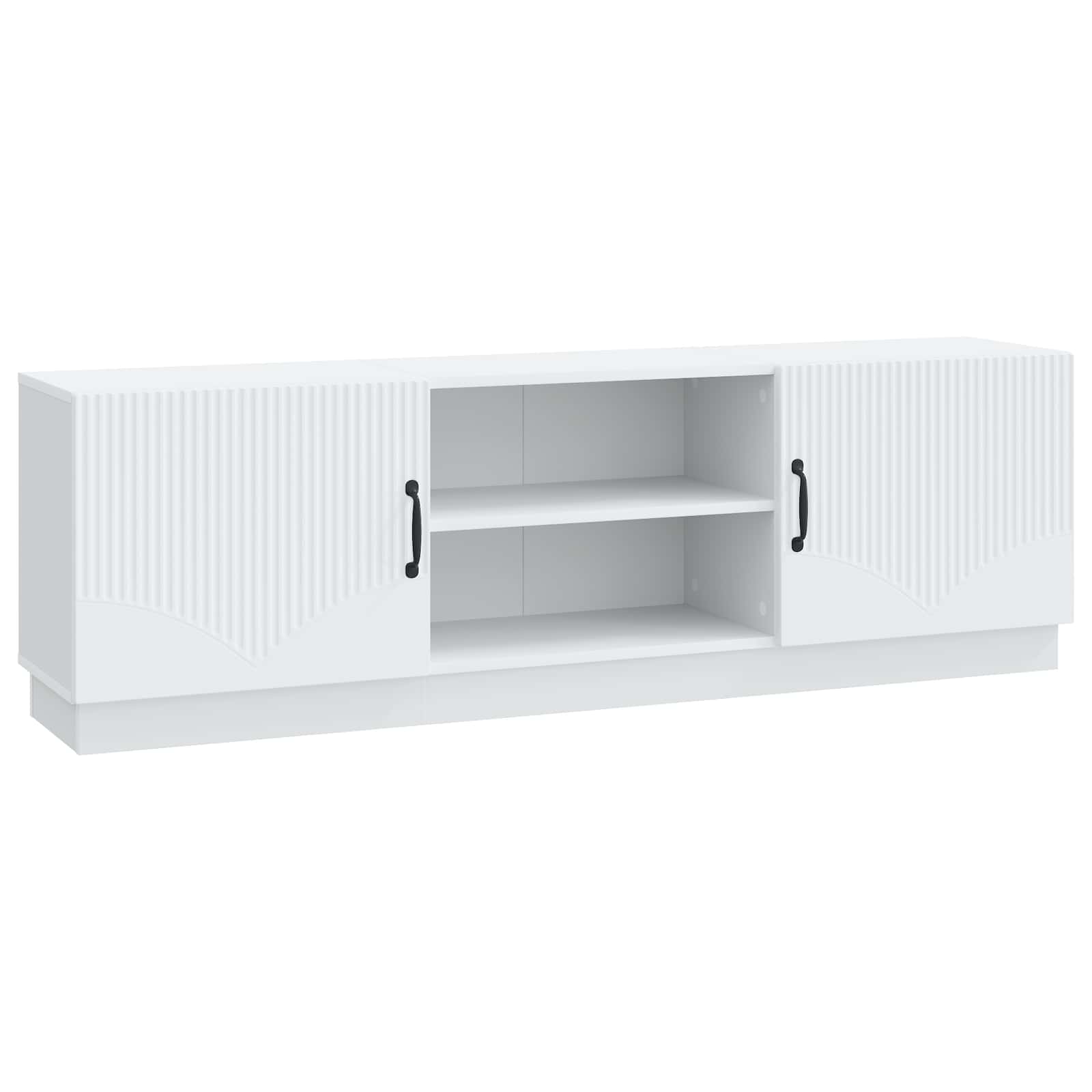vidaXL TV-kast Zwart 150 x 31 x 47 cm Bewerkt hout