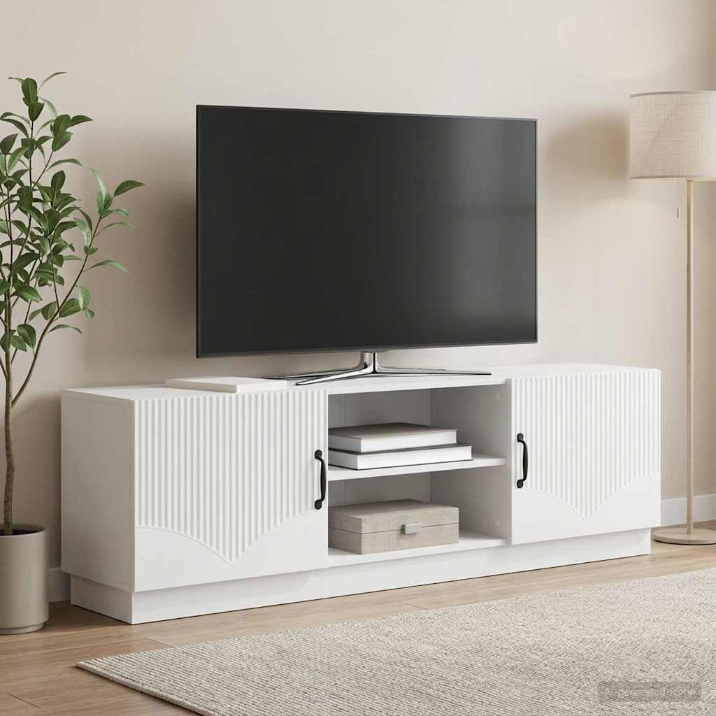 vidaXL TV-kast Zwart 150 x 31 x 47 cm Bewerkt hout