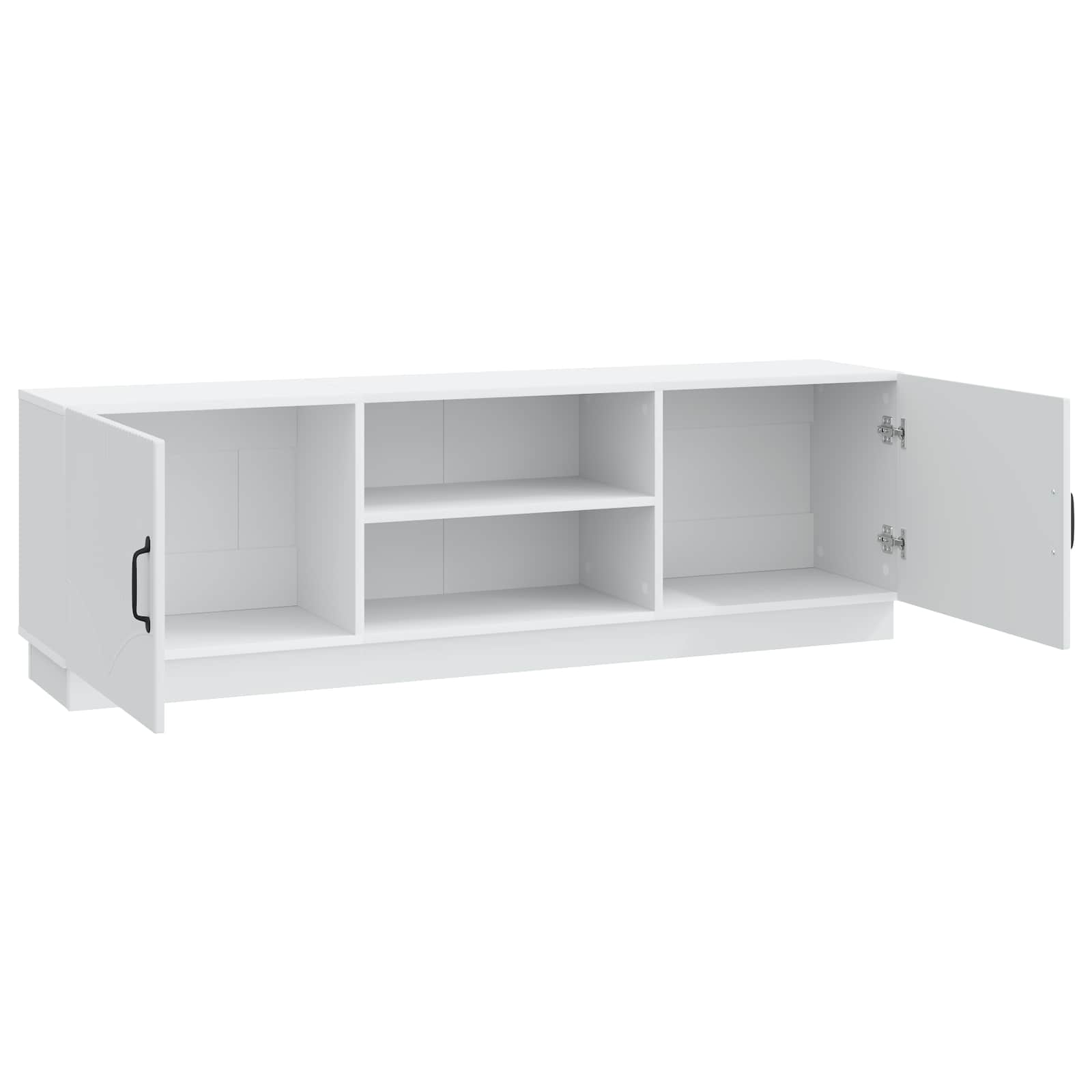 vidaXL TV-kast Zwart 150 x 31 x 47 cm Bewerkt hout