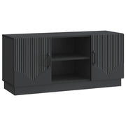 vidaXL TV-kast Zwart 102 x 34,5 x 47 cm Bewerkt hout