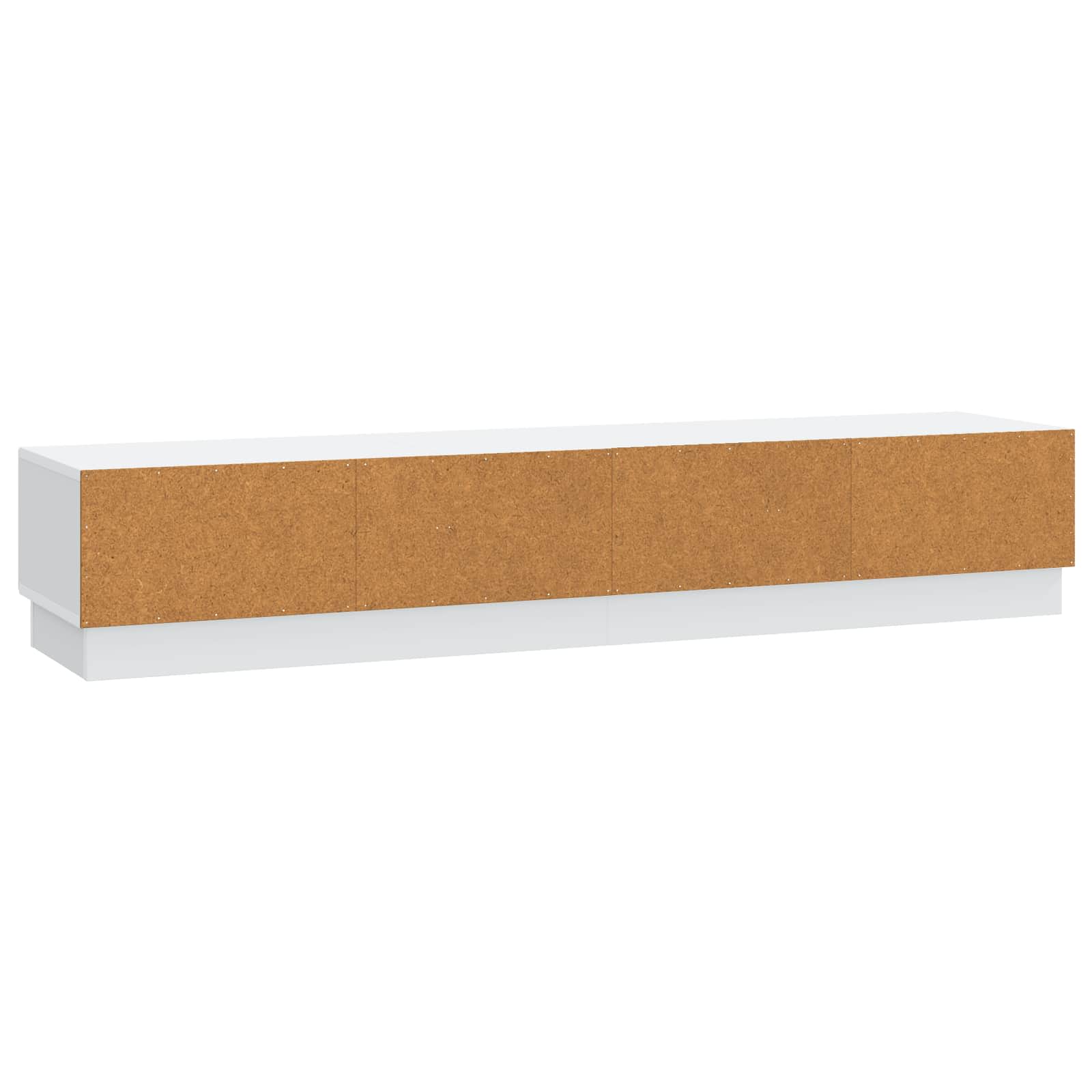 vidaXL TV-kast met lade Zwart 147 x 34,5 x 27 cm Bewerkt hout