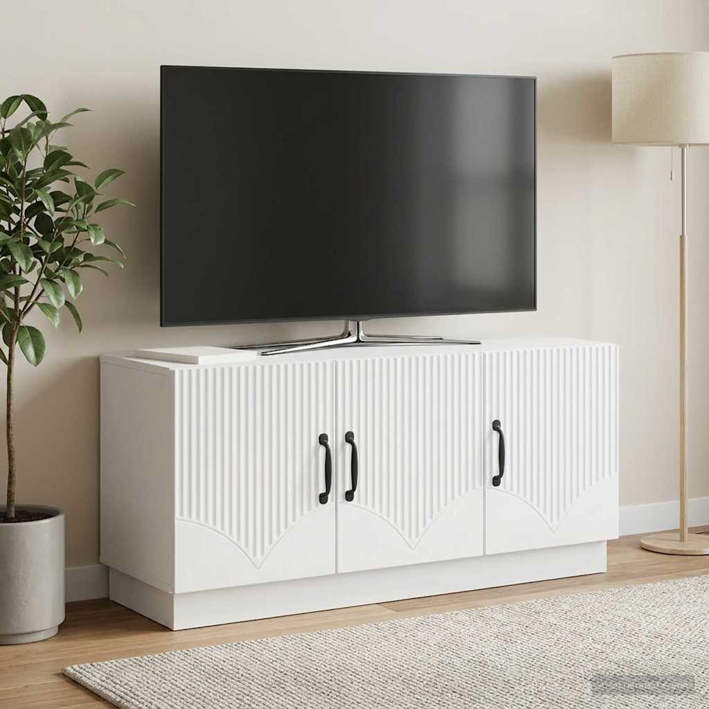 vidaXL TV-kast Zwart 99 x 34,5 x 47 cm Bewerkt hout
