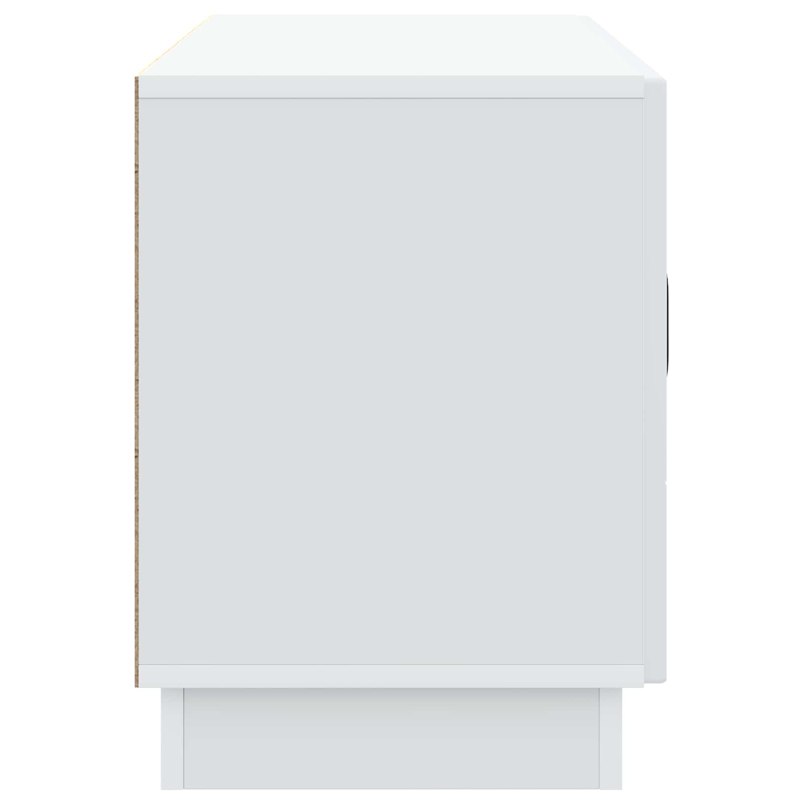 vidaXL TV-kast Zwart 99 x 34,5 x 47 cm Bewerkt hout