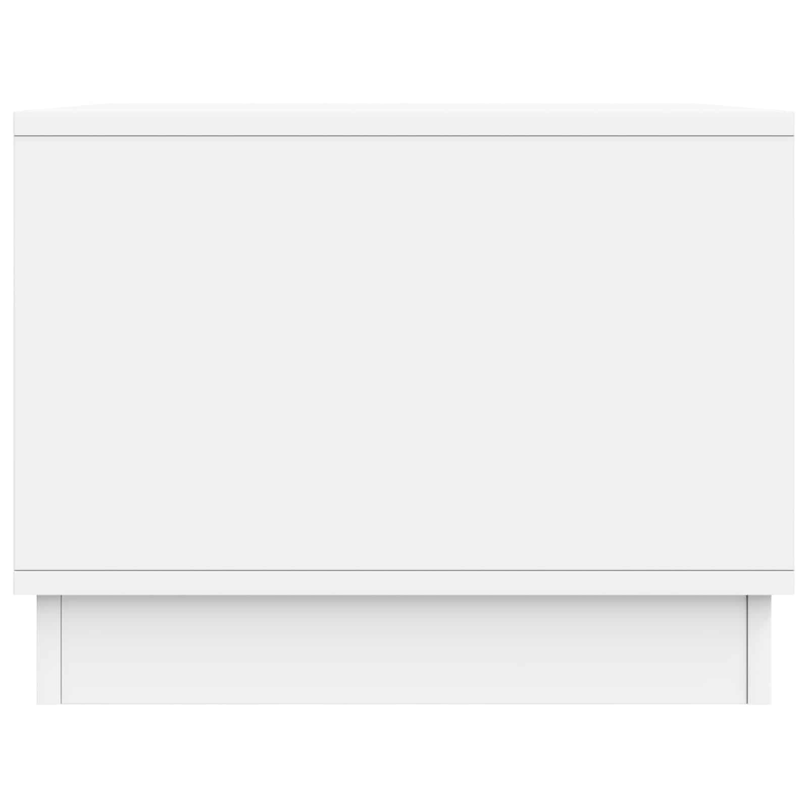vidaXL Salontafel Zwart 90 x 50 x 37 cm Bewerkt hout