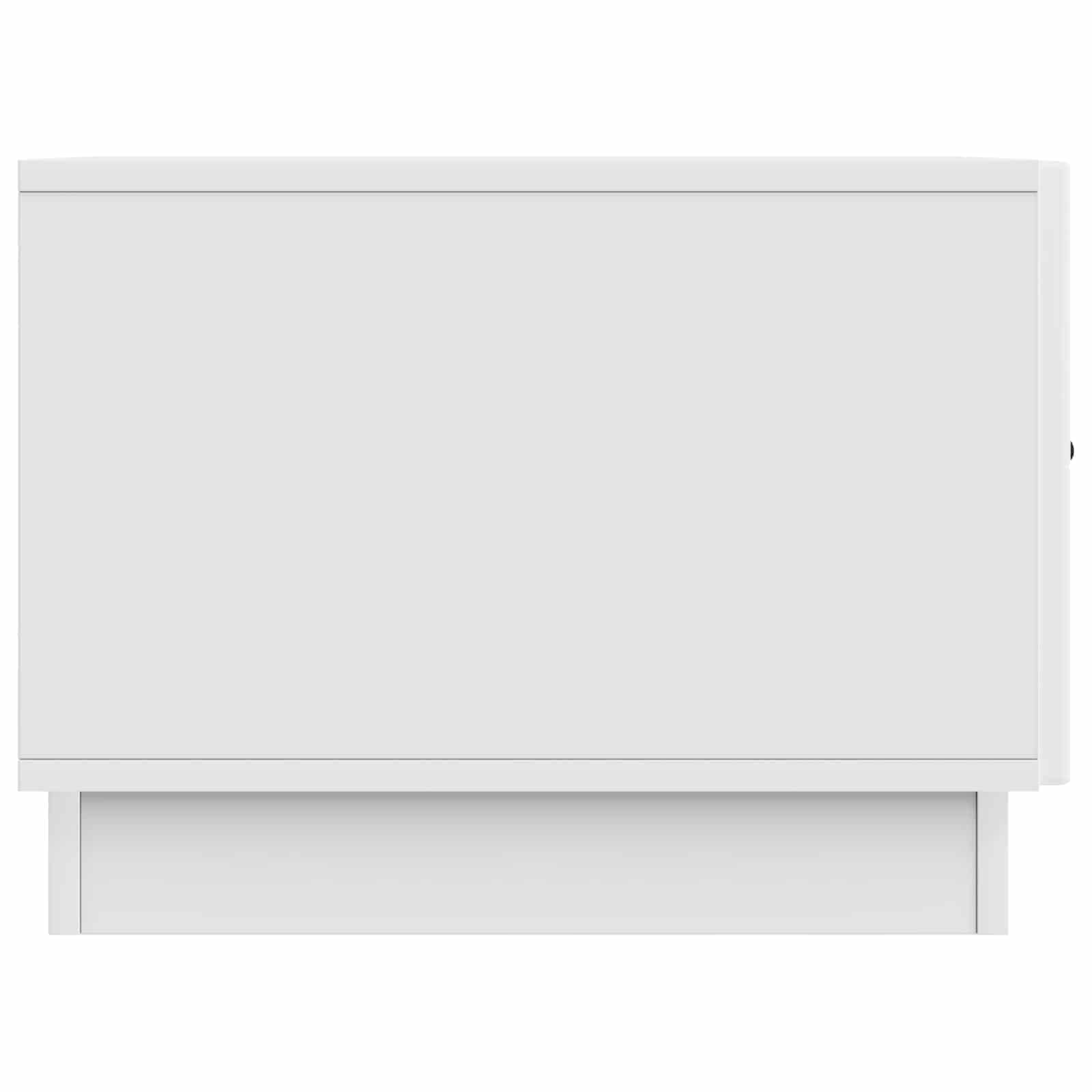 vidaXL Salontafel met lade Zwart 49 x 50 x 37 cm Bewerkt hout