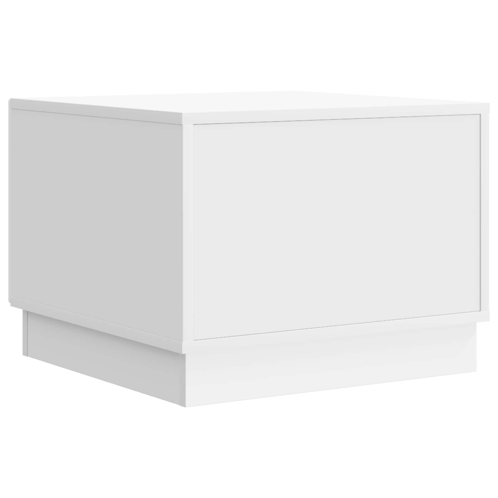 vidaXL Salontafel met lade Zwart 49 x 50 x 37 cm Bewerkt hout