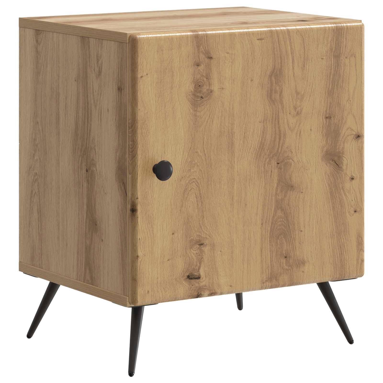 vidaXL Nachtkastje 2 pcs Wit 43 x 34,5 x 50 cm Bewerkt hout
