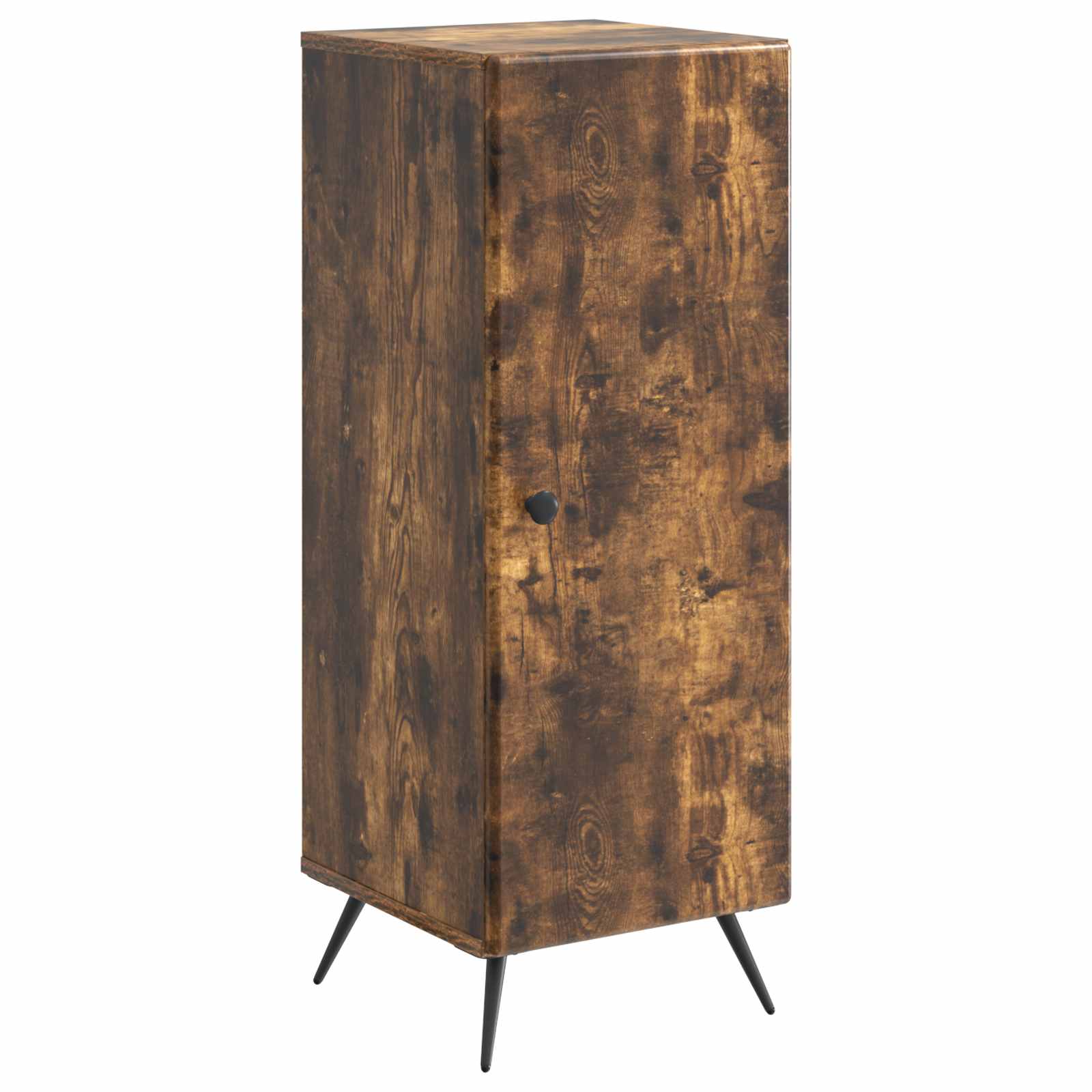 vidaXL Dressoir Zwart 33 x 34,5 x 90 cm Bewerkt hout