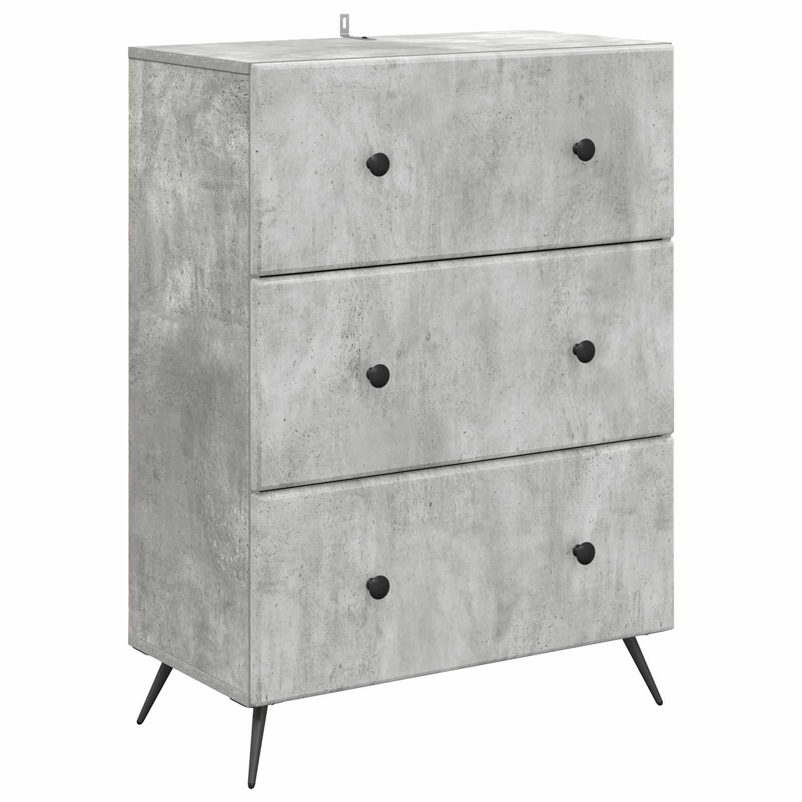 vidaXL Ladenkast Zwart 66 x 34,5 x 90 cm Bewerkt hout