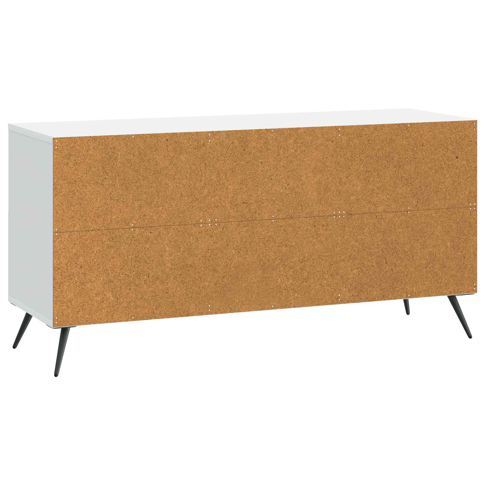 vidaXL TV-kast met lade Zwart 102 x 34,5 x 50 cm Bewerkt hout