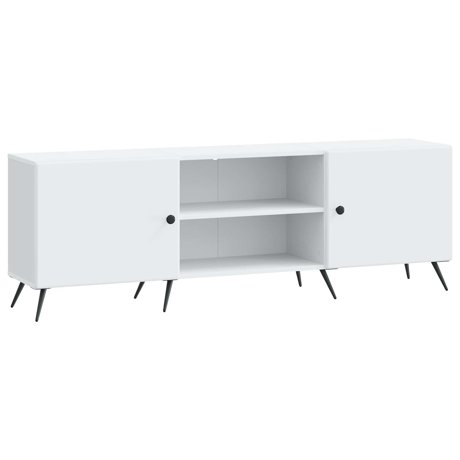 vidaXL TV-kast Zwart 150 x 31 x 50 cm Bewerkt hout