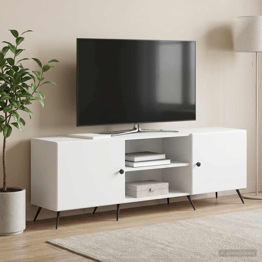 vidaXL TV-kast Zwart 150 x 31 x 50 cm Bewerkt hout
