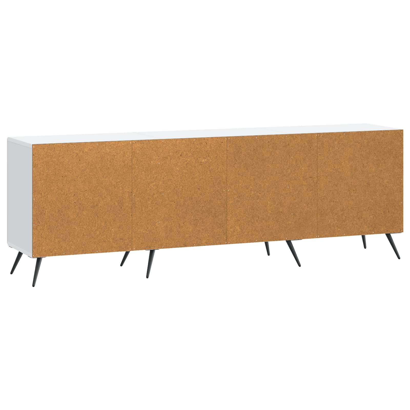 vidaXL TV-kast Zwart 150 x 31 x 50 cm Bewerkt hout