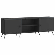 vidaXL TV-kast Zwart 150 x 31 x 50 cm Bewerkt hout