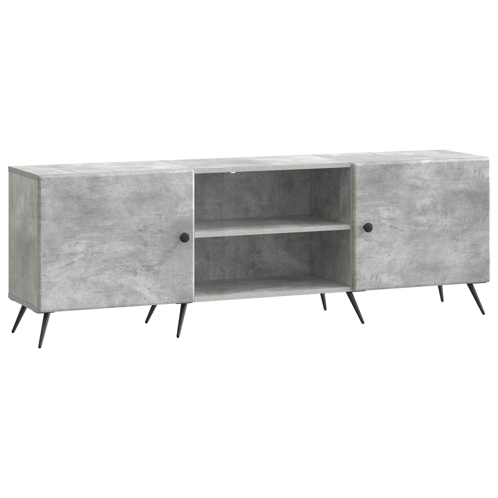 vidaXL TV-kast Zwart 150 x 31 x 50 cm Bewerkt hout