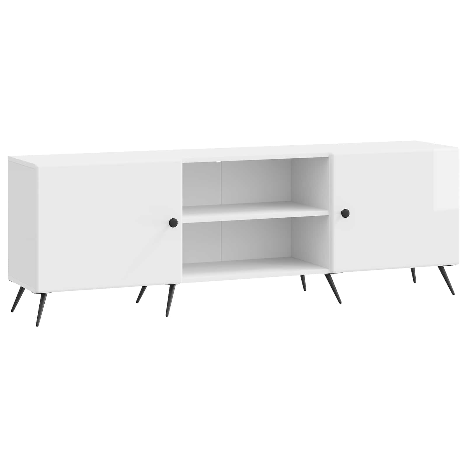 vidaXL TV-kast Zwart 150 x 31 x 50 cm Bewerkt hout