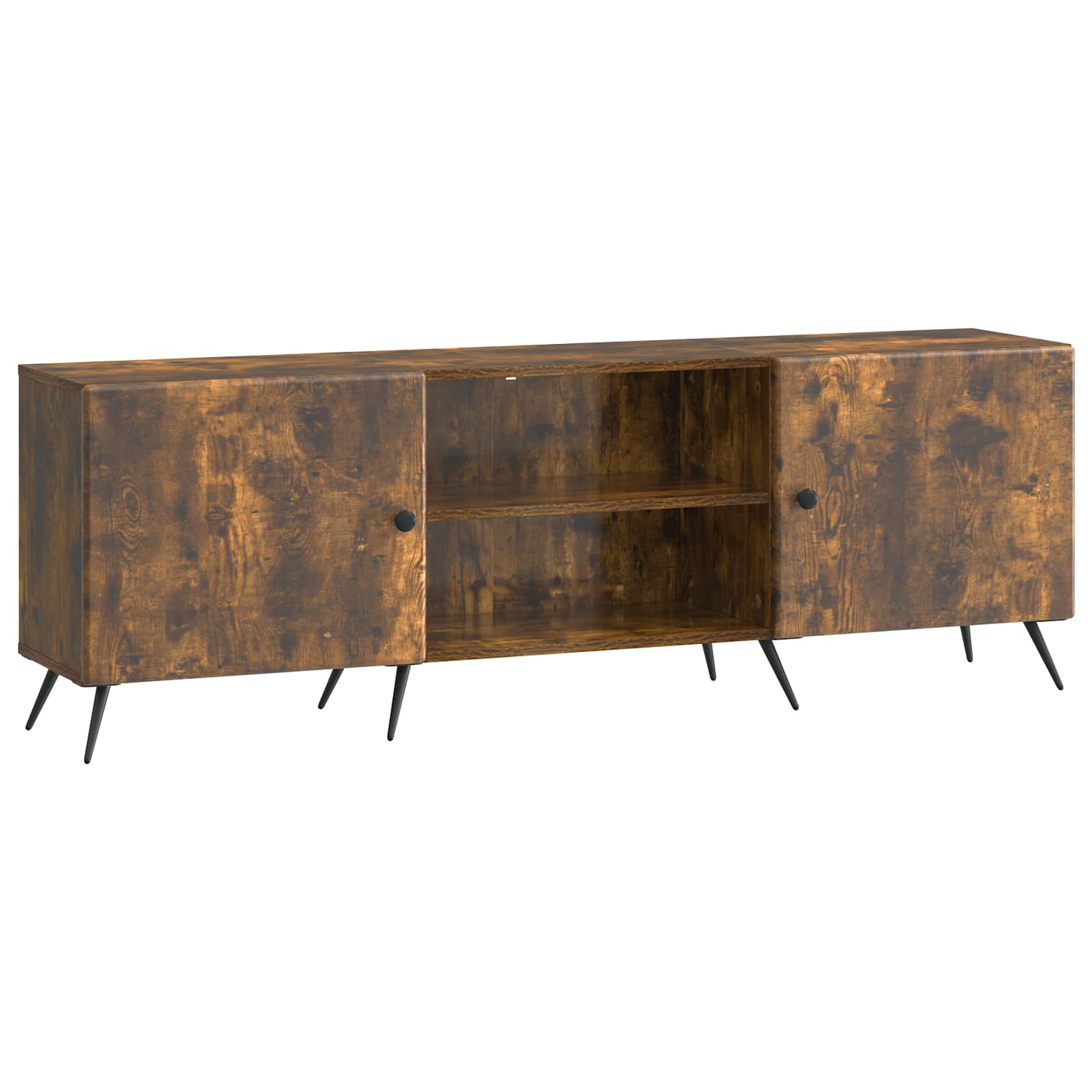 vidaXL TV-kast Zwart 150 x 31 x 50 cm Bewerkt hout