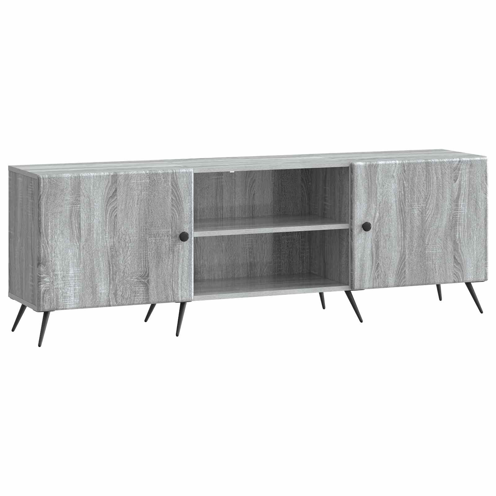 vidaXL TV-kast Zwart 150 x 31 x 50 cm Bewerkt hout
