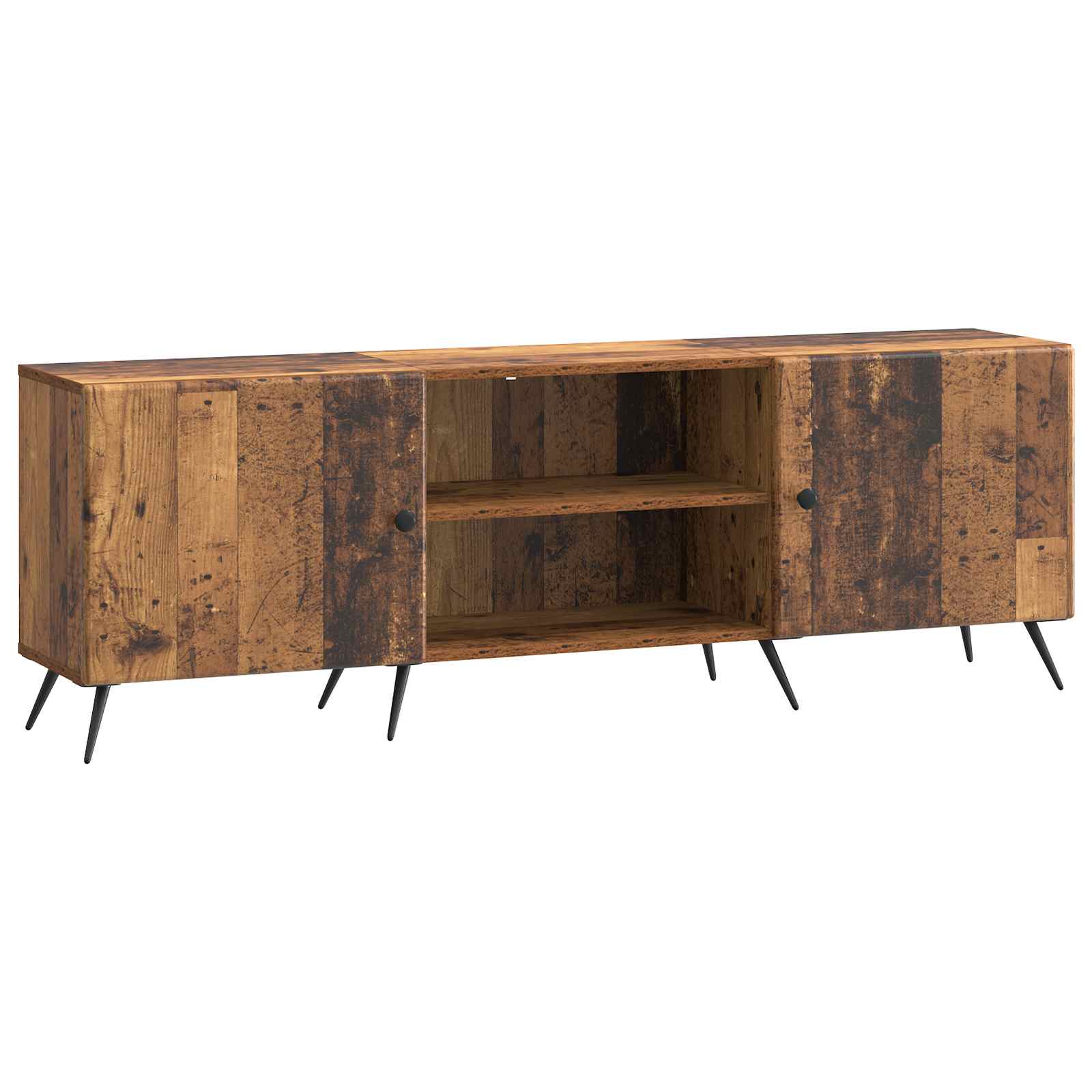 vidaXL TV-kast Zwart 150 x 31 x 50 cm Bewerkt hout