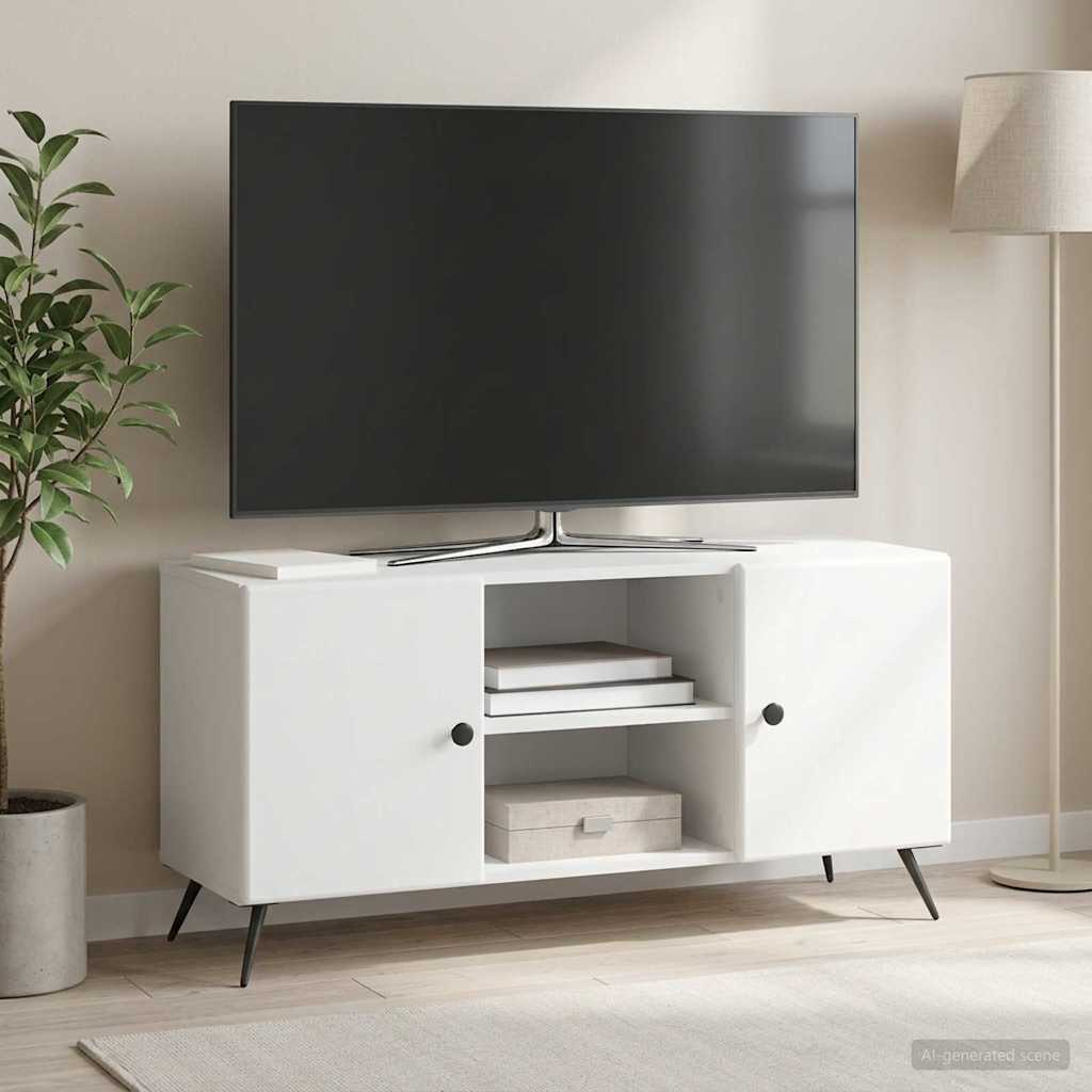vidaXL TV-kast Zwart 102 x 34,5 x 50 cm Bewerkt hout