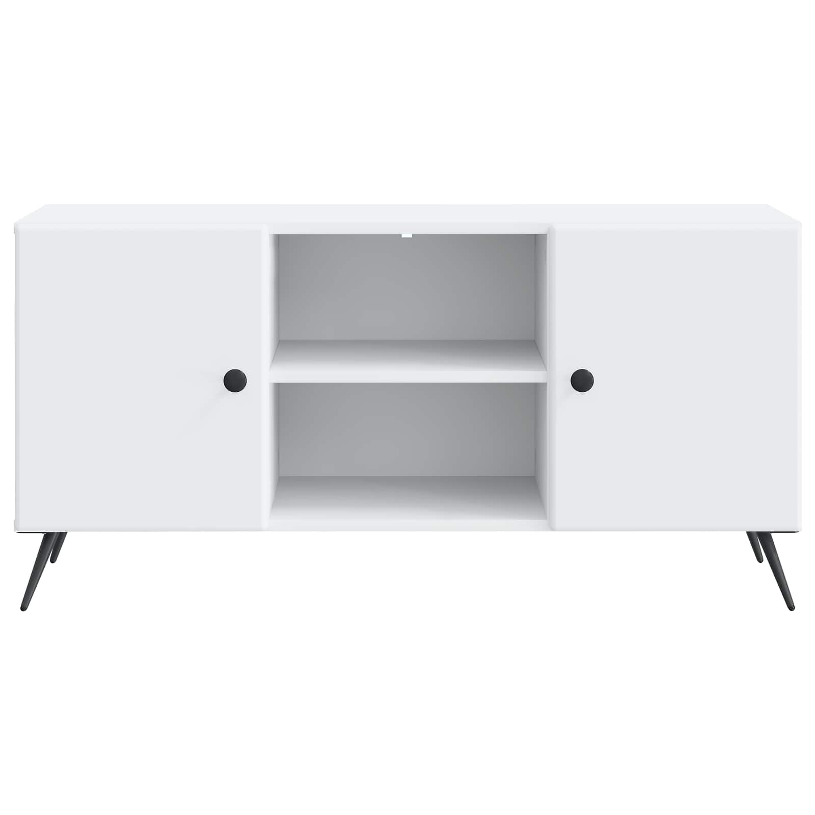 vidaXL TV-kast Zwart 102 x 34,5 x 50 cm Bewerkt hout