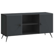 vidaXL TV-kast Zwart 102 x 34,5 x 50 cm Bewerkt hout