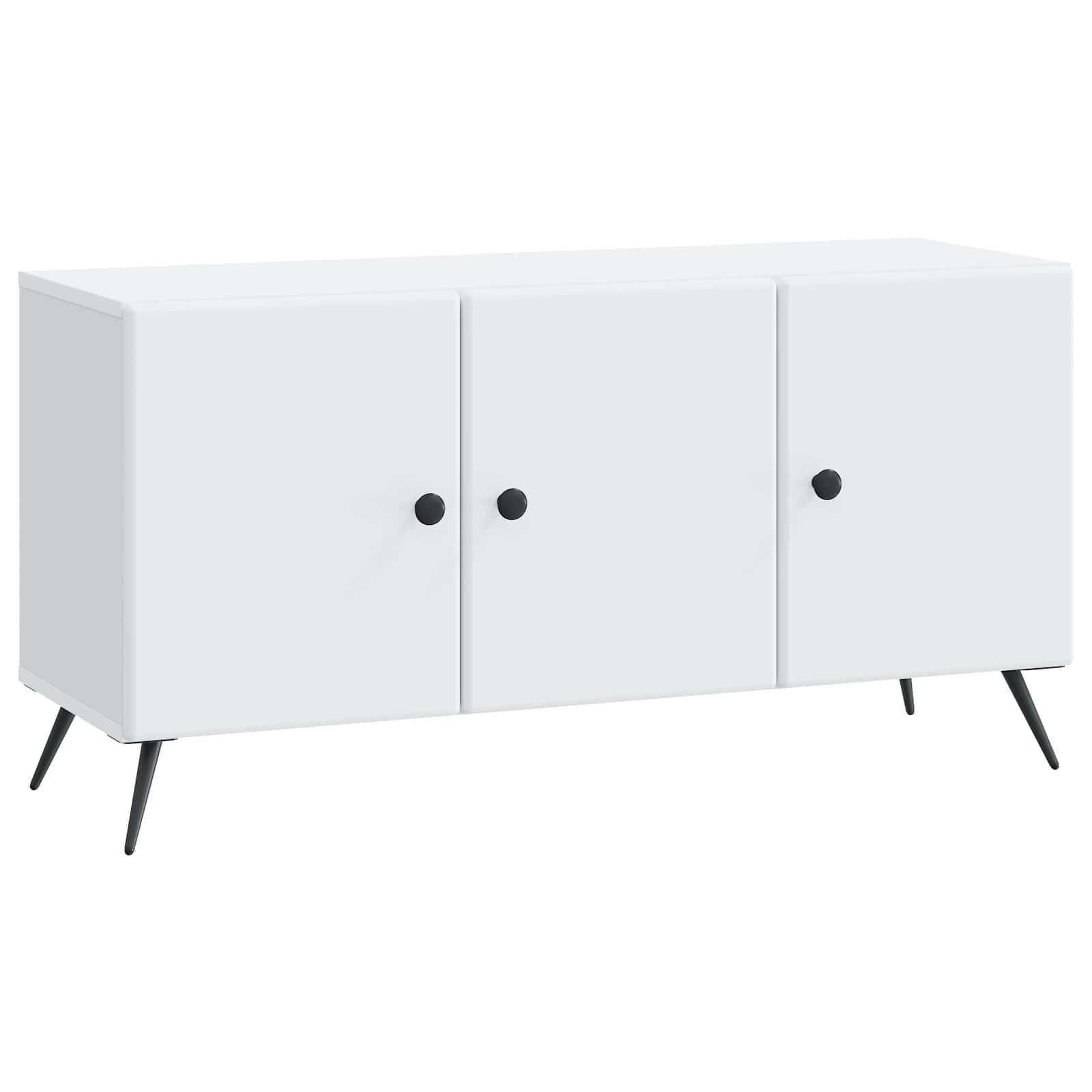 vidaXL TV-kast Zwart 99 x 34,5 x 50 cm Bewerkt hout