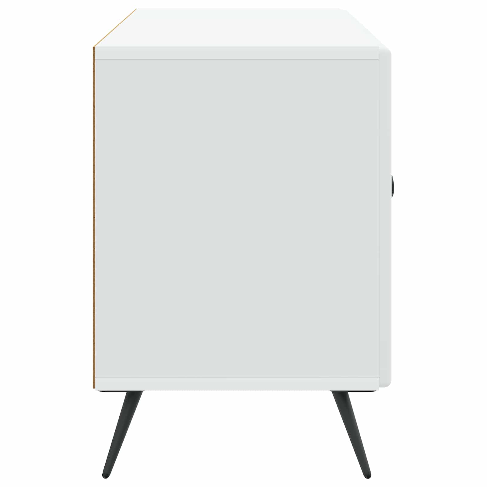 vidaXL TV-kast Zwart 99 x 34,5 x 50 cm Bewerkt hout