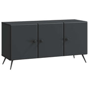 vidaXL TV-kast Zwart 99 x 34,5 x 50 cm Bewerkt hout