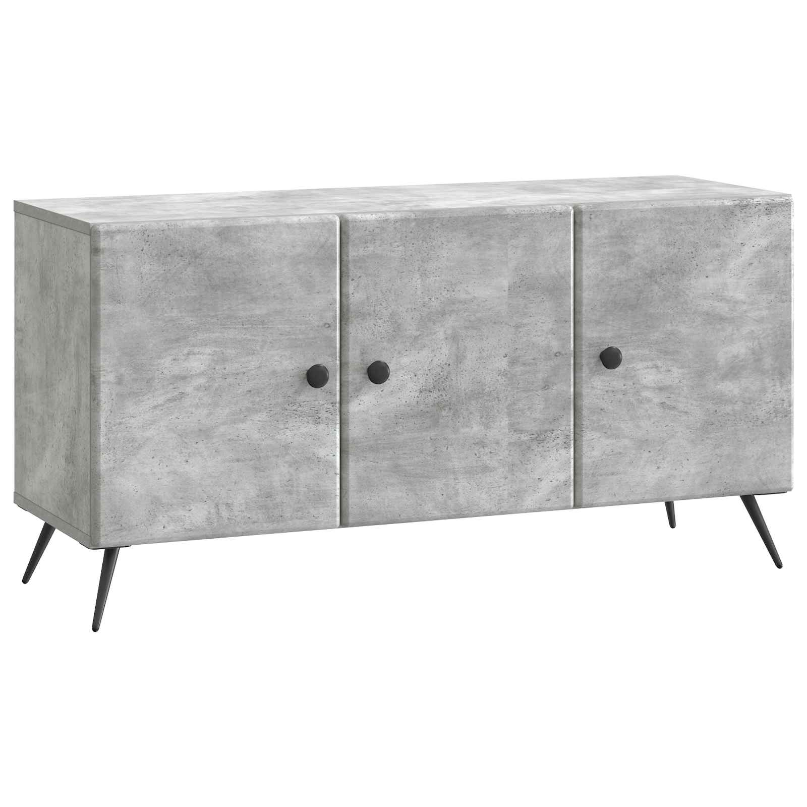 vidaXL TV-kast Zwart 99 x 34,5 x 50 cm Bewerkt hout
