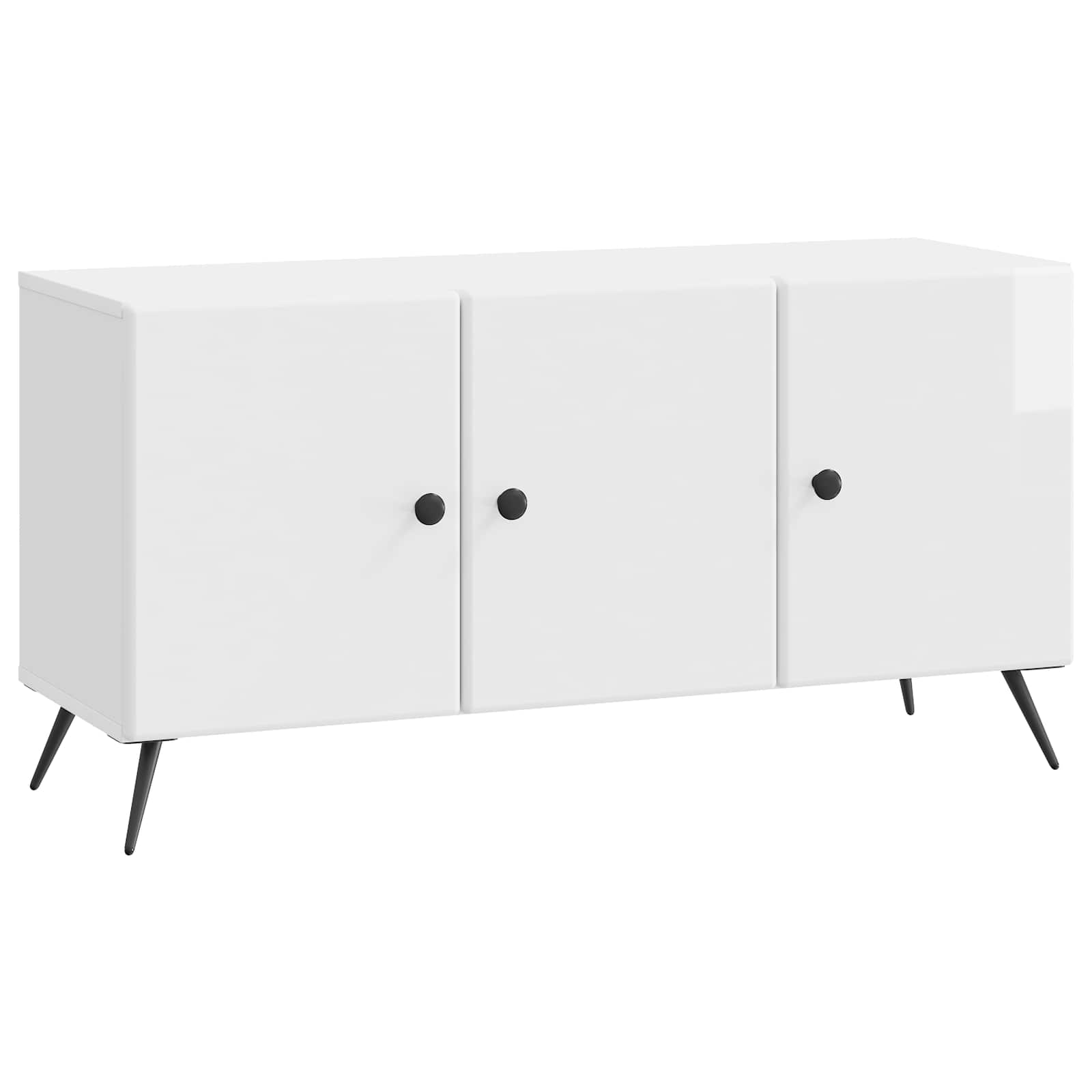 vidaXL TV-kast Zwart 99 x 34,5 x 50 cm Bewerkt hout