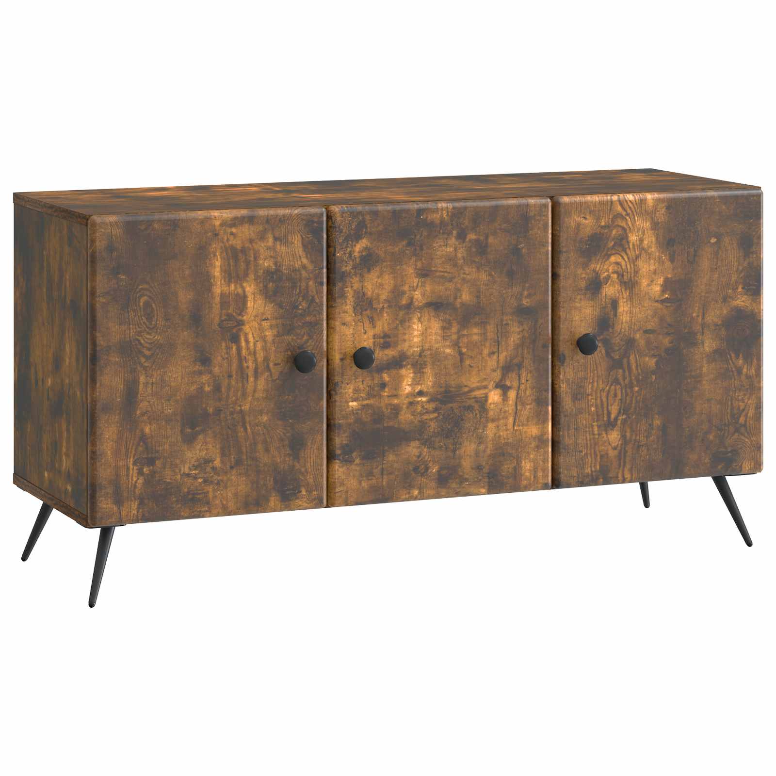 vidaXL TV-kast Zwart 99 x 34,5 x 50 cm Bewerkt hout