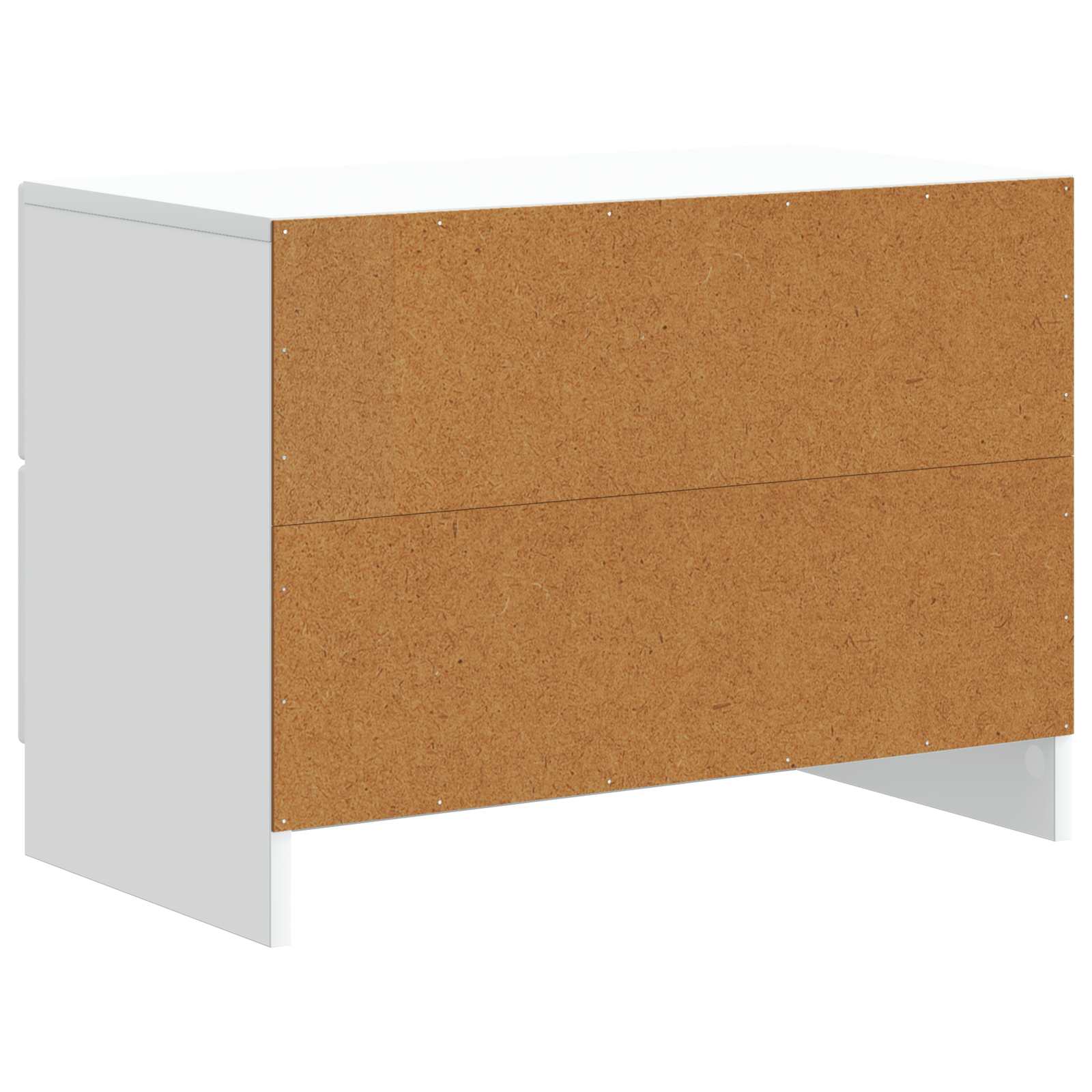 vidaXL Nachtkastje met lade Zwart 62 x 34,5 x 44,5 cm Bewerkt hout