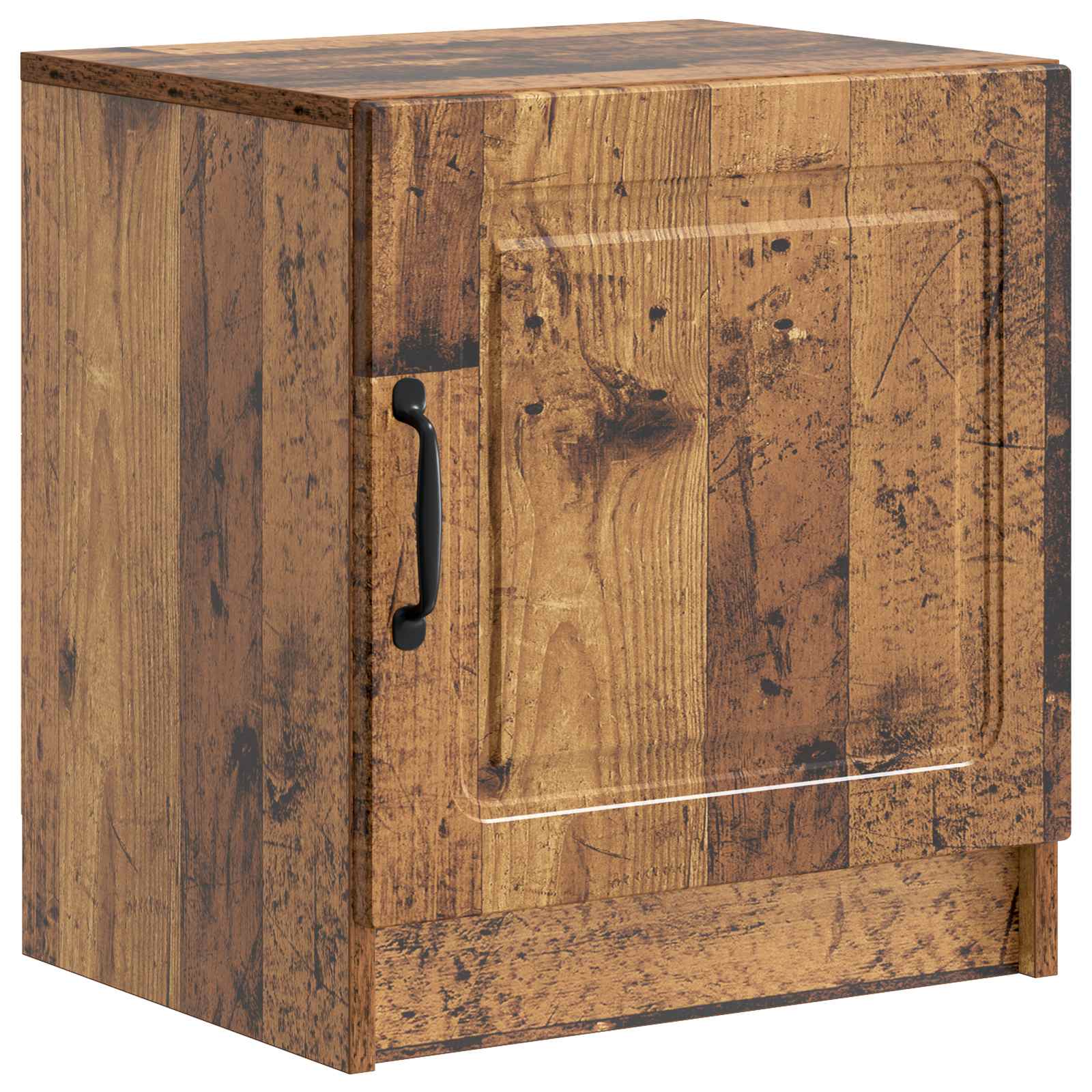 vidaXL Nachtkastje 2 pcs Wit 43 x 34,5 x 47 cm Bewerkt hout