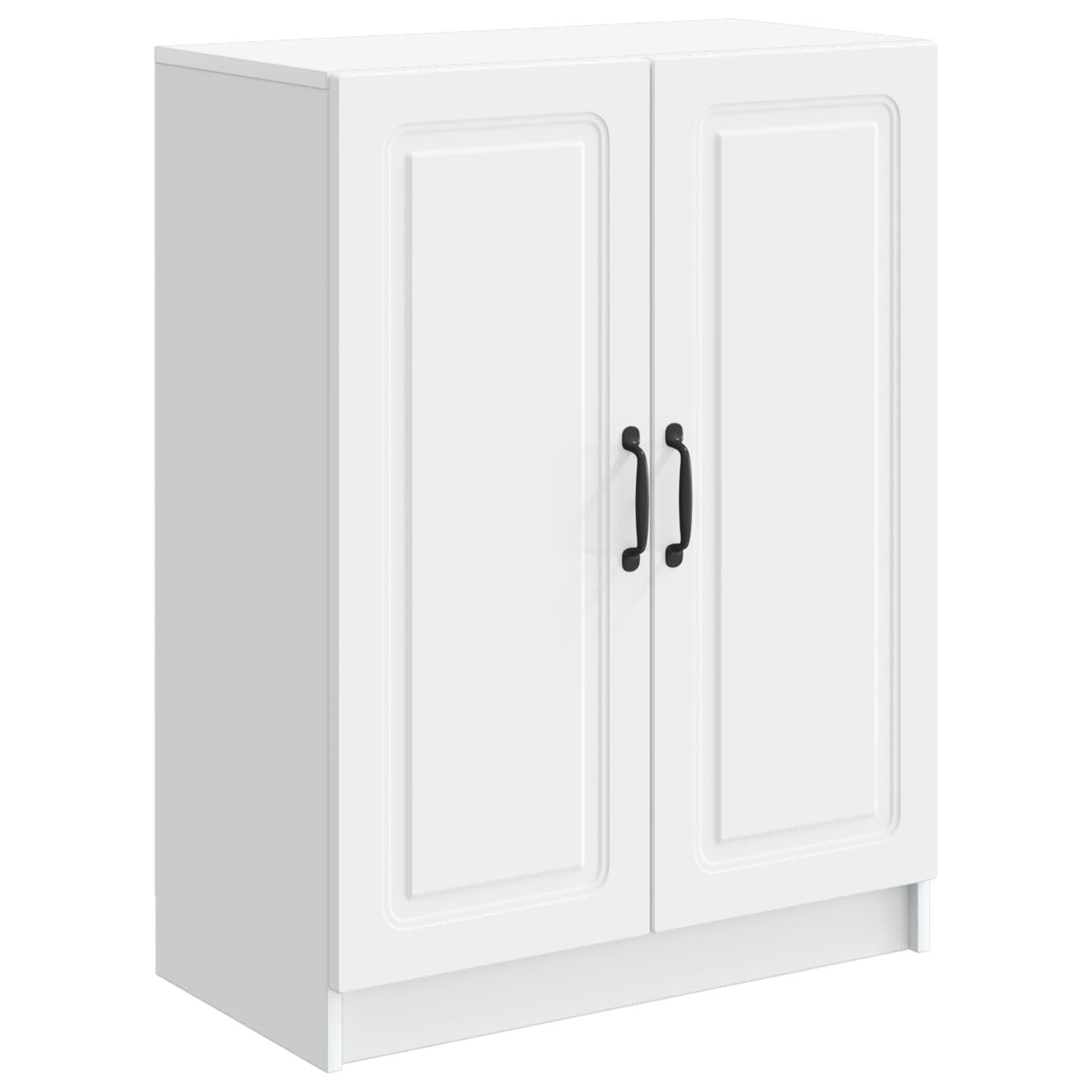 vidaXL Dressoir Zwart 66 x 34,5 x 87 cm Bewerkt hout