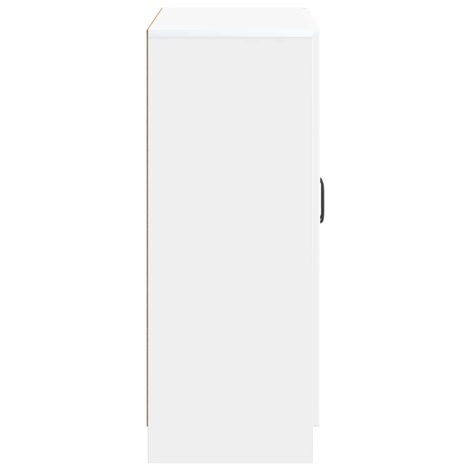 vidaXL Dressoir Zwart 66 x 34,5 x 87 cm Bewerkt hout