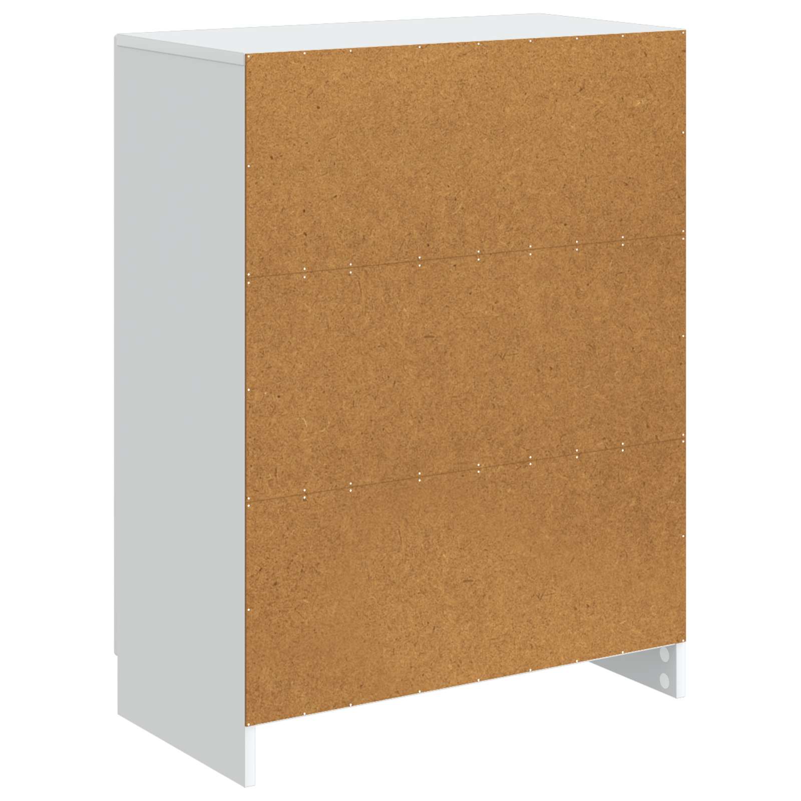 vidaXL Dressoir Zwart 66 x 34,5 x 87 cm Bewerkt hout