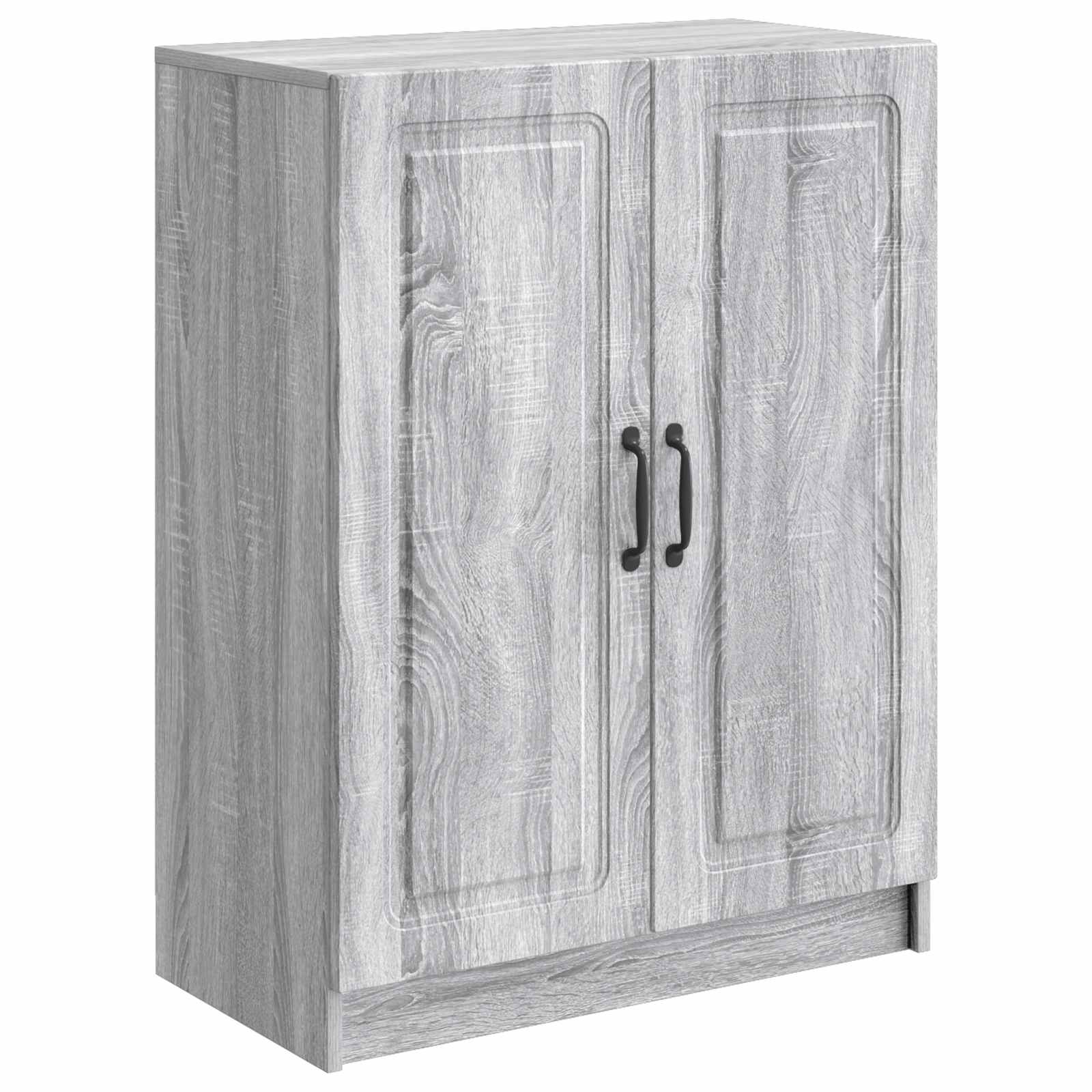 vidaXL Dressoir Zwart 66 x 34,5 x 87 cm Bewerkt hout