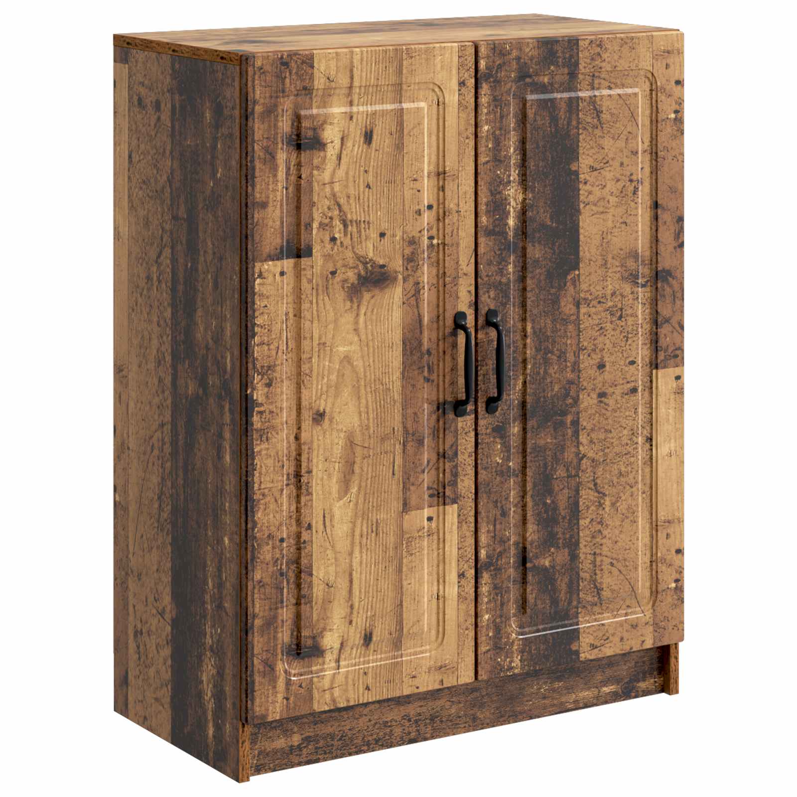 vidaXL Dressoir Zwart 66 x 34,5 x 87 cm Bewerkt hout