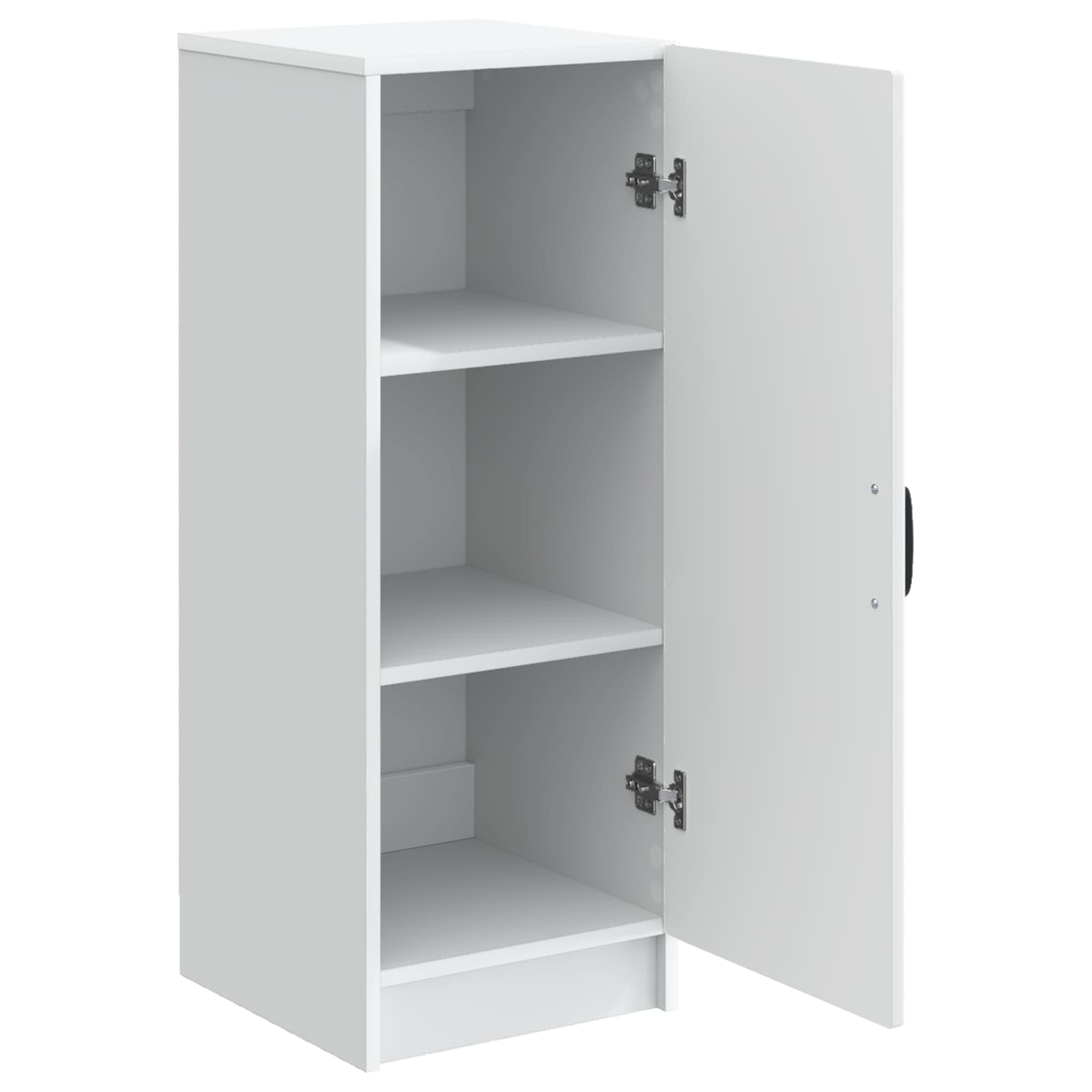 vidaXL Dressoir Zwart 33 x 34,5 x 87 cm Bewerkt hout