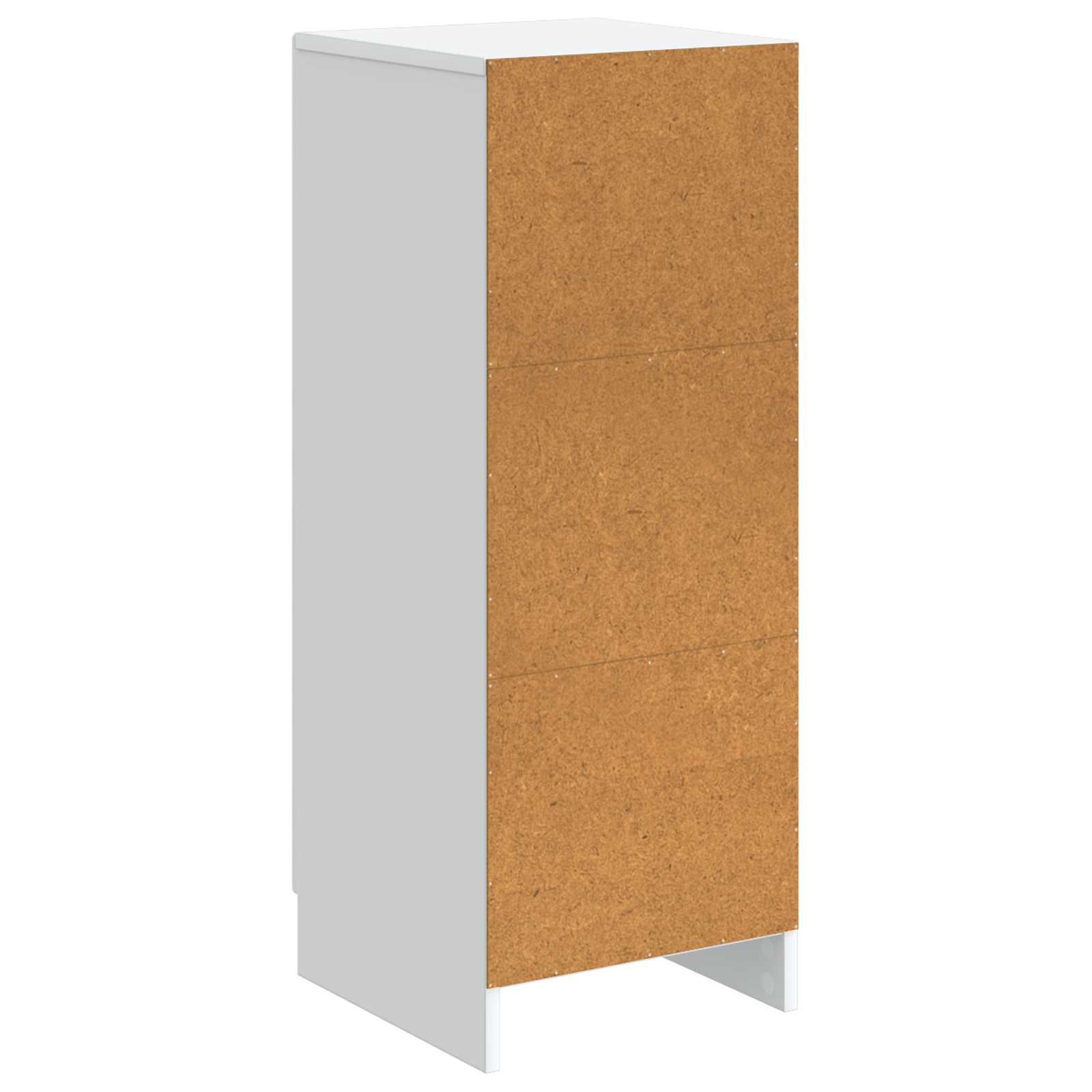 vidaXL Dressoir Zwart 33 x 34,5 x 87 cm Bewerkt hout